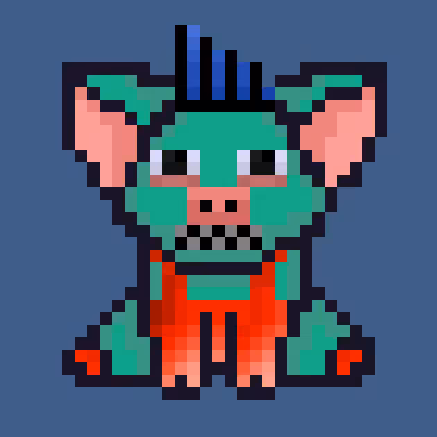Punk Pig #00189