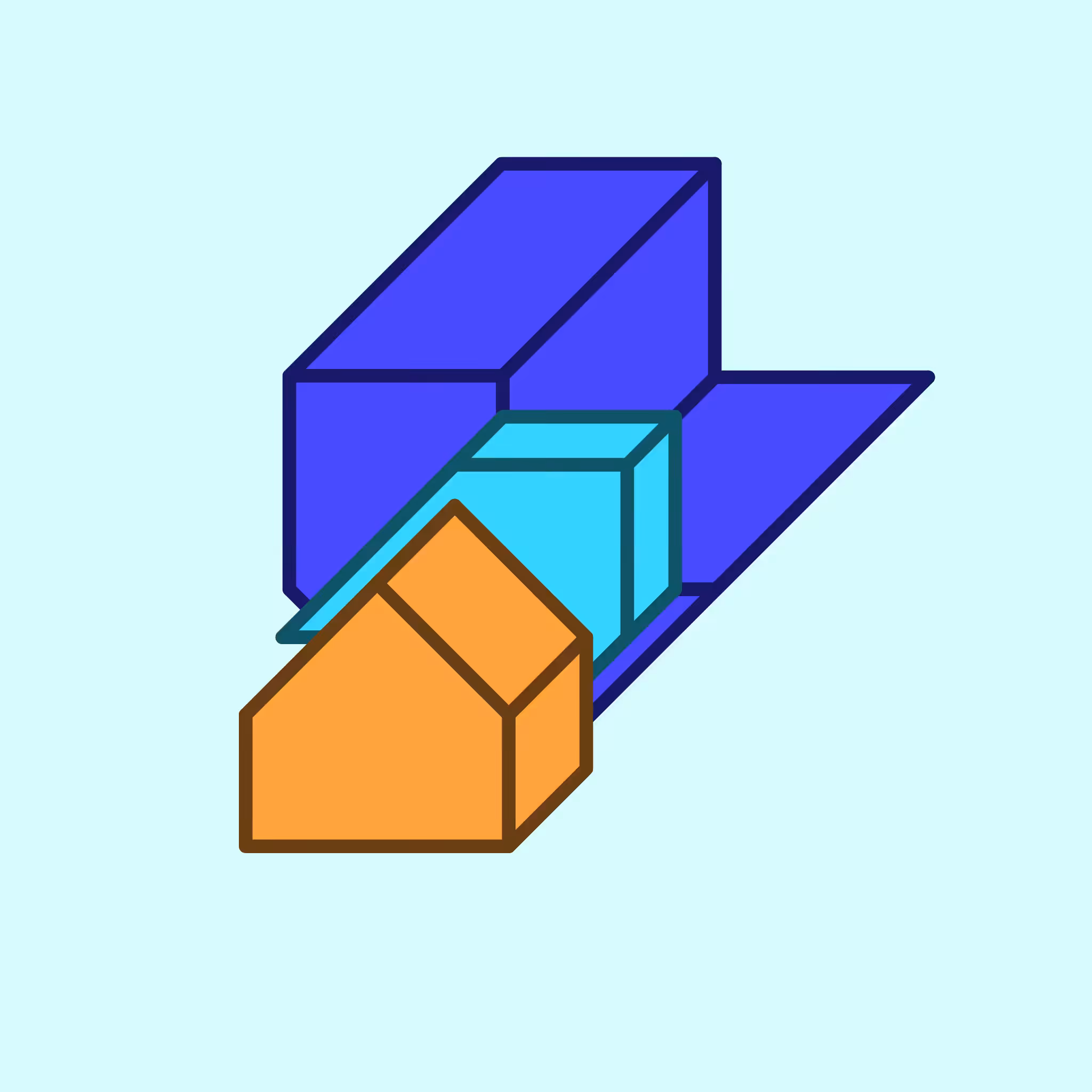 Calm shapes #1424