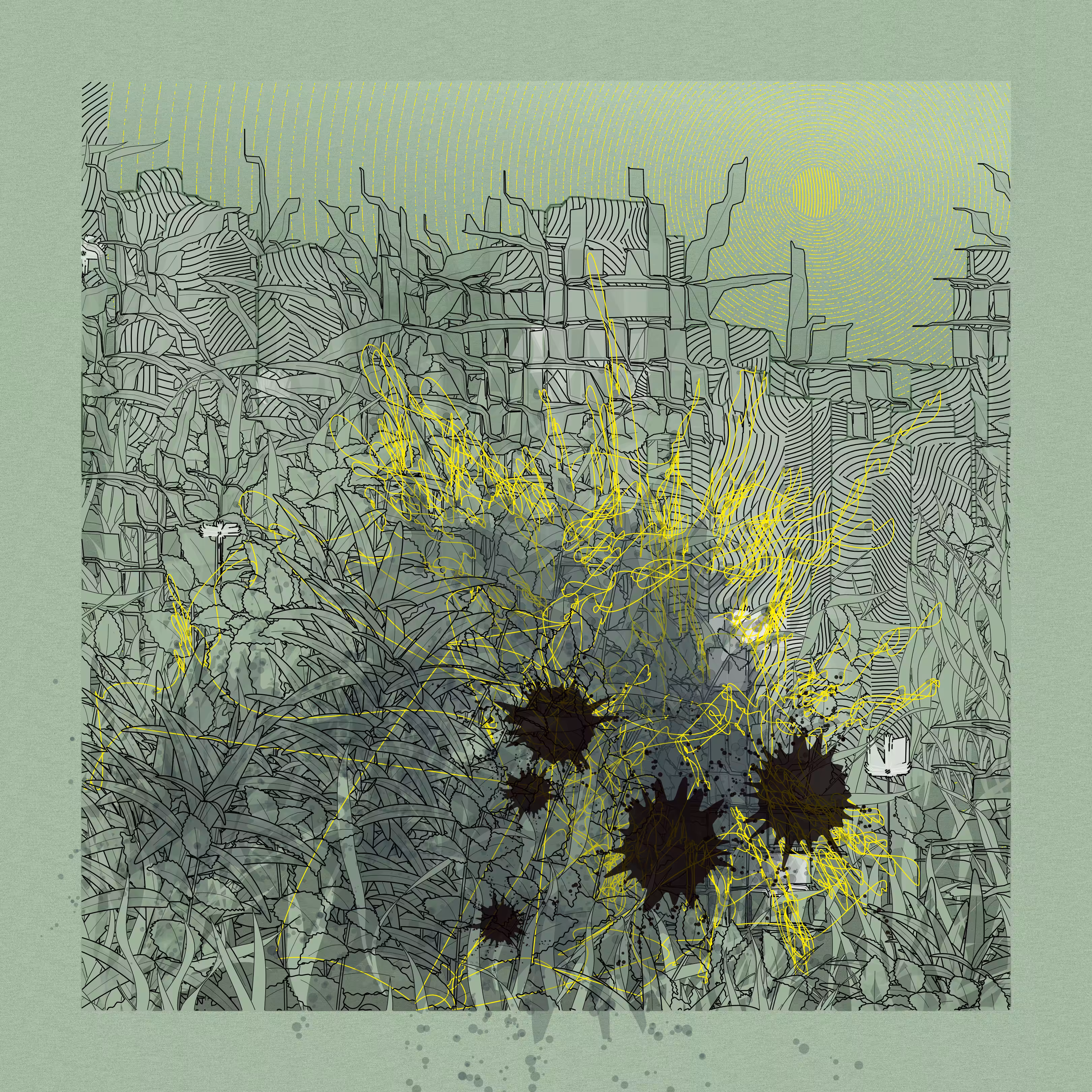 Landscape with Carbon Capture #6305
