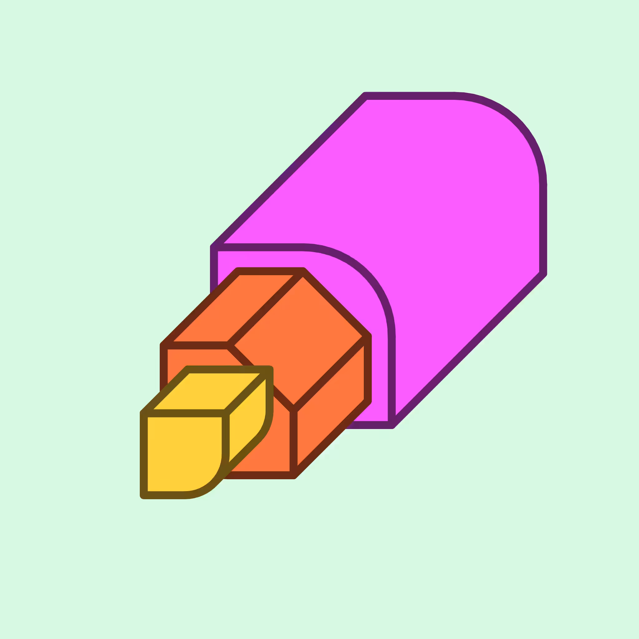 Calm shapes #459