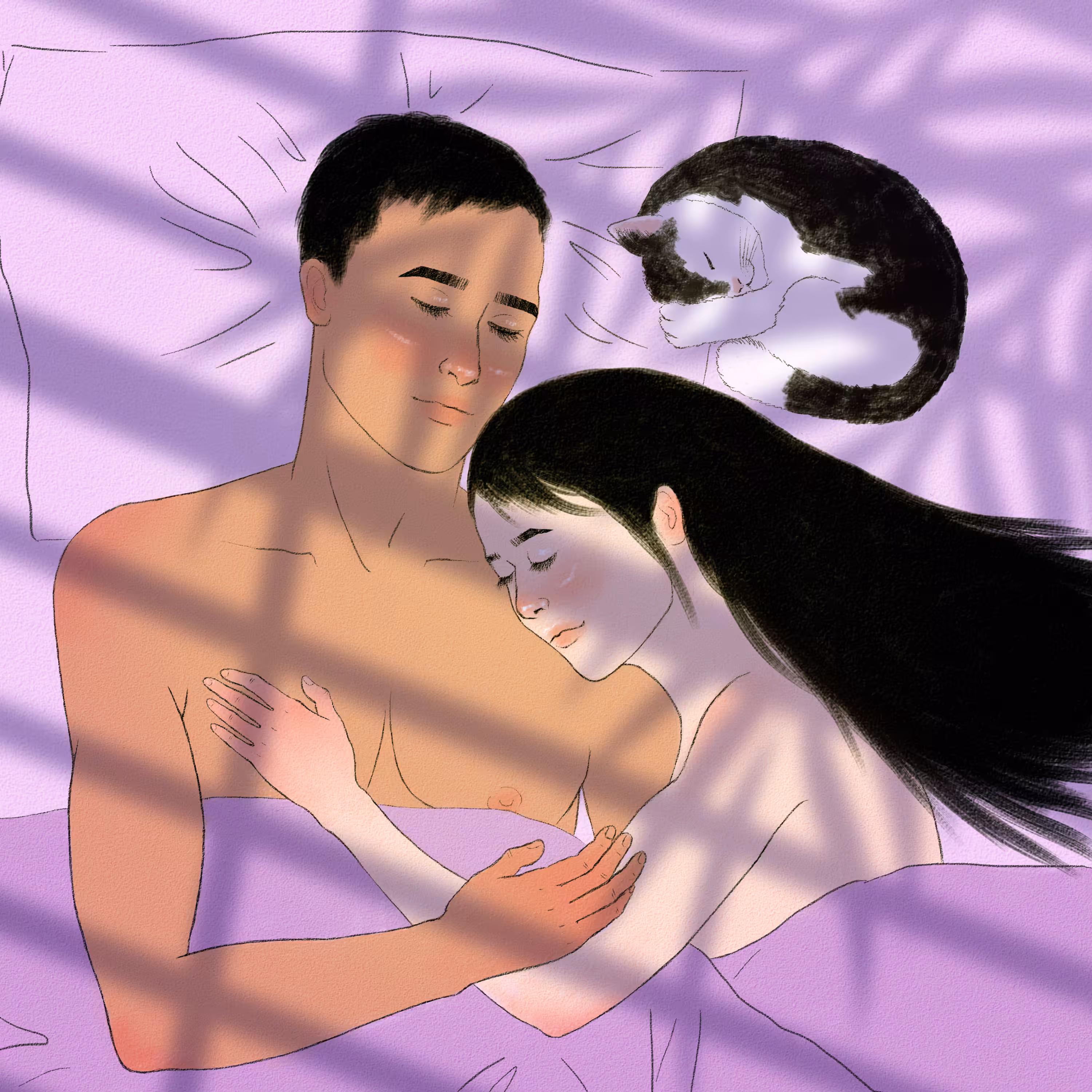 Something between us: Good morning