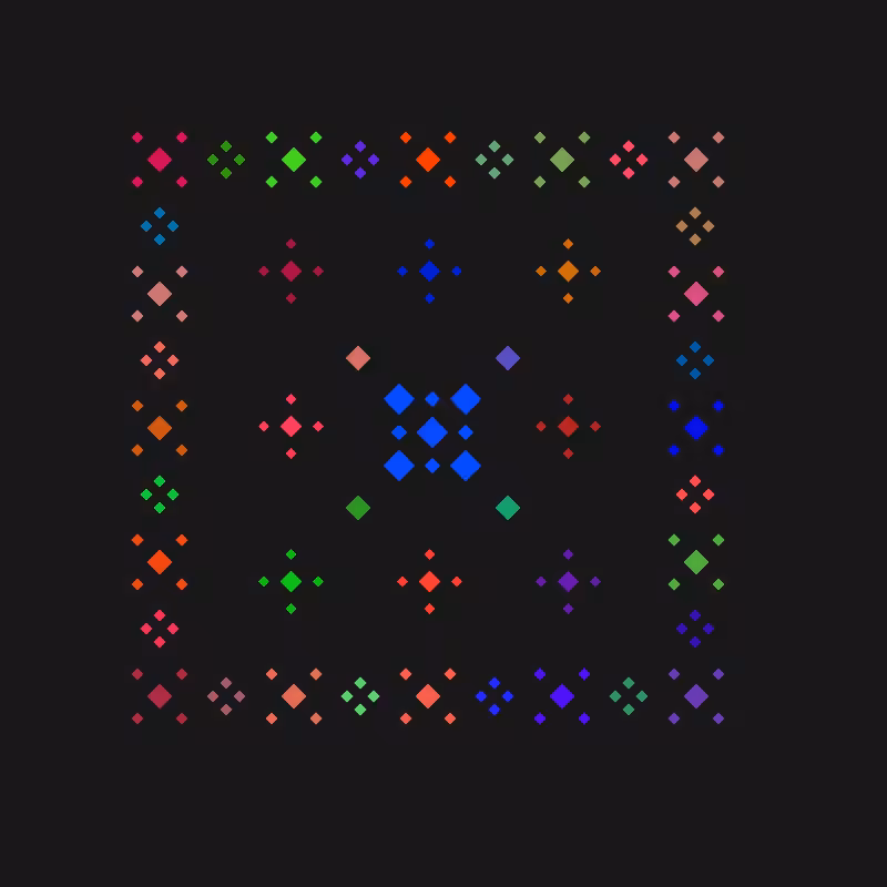 Rotated Squares #13