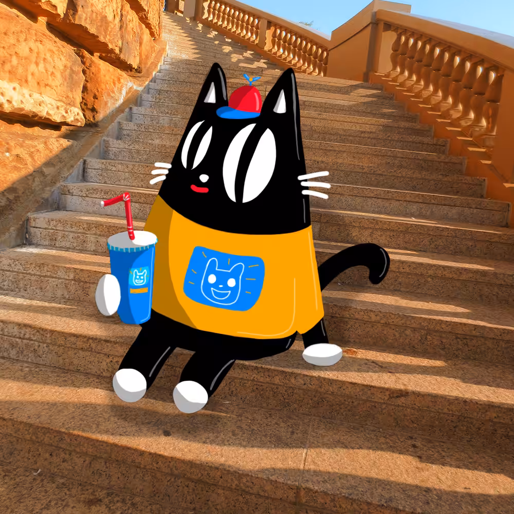 Thirsty Cat