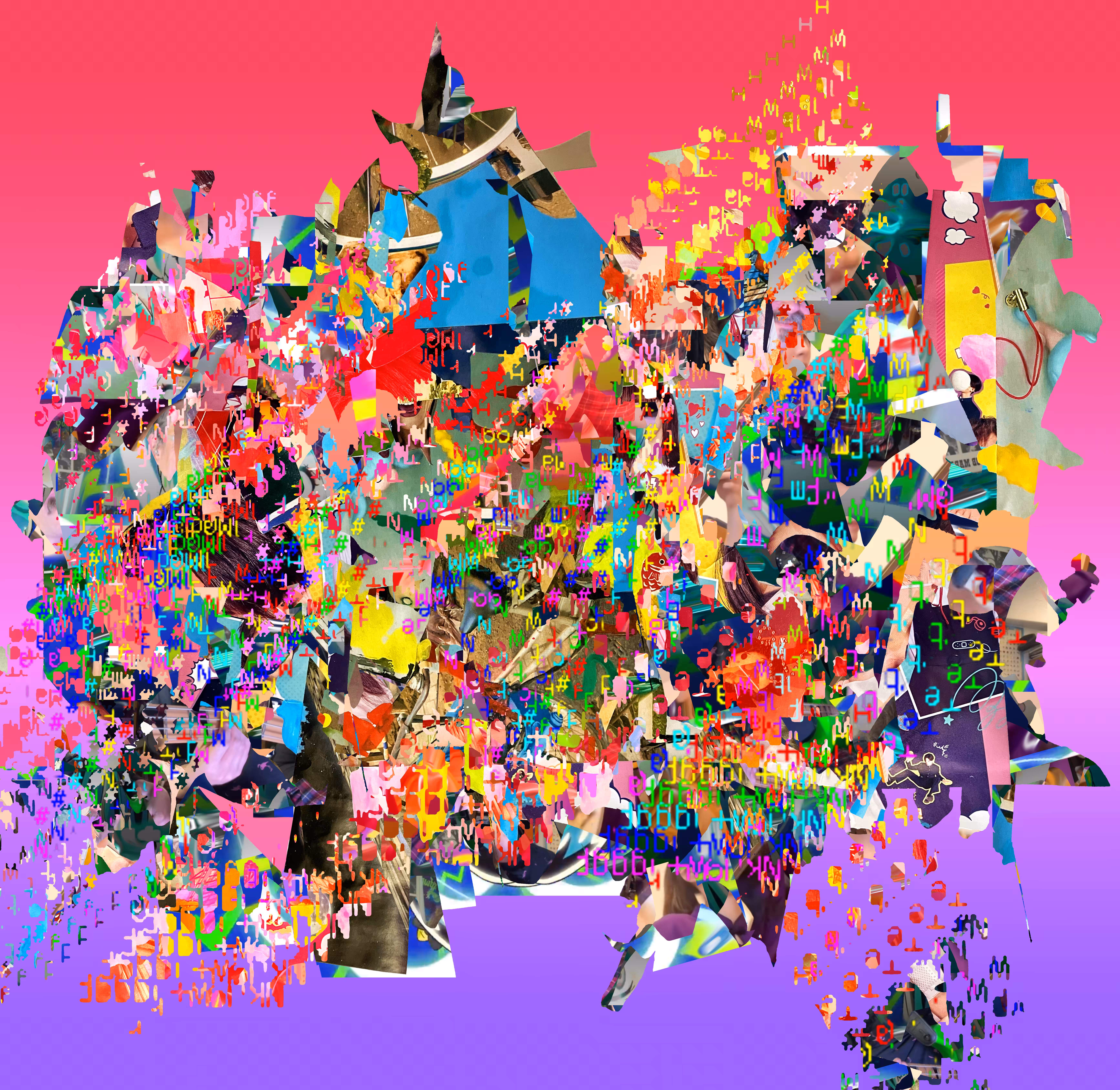 disintegrating body of the continent