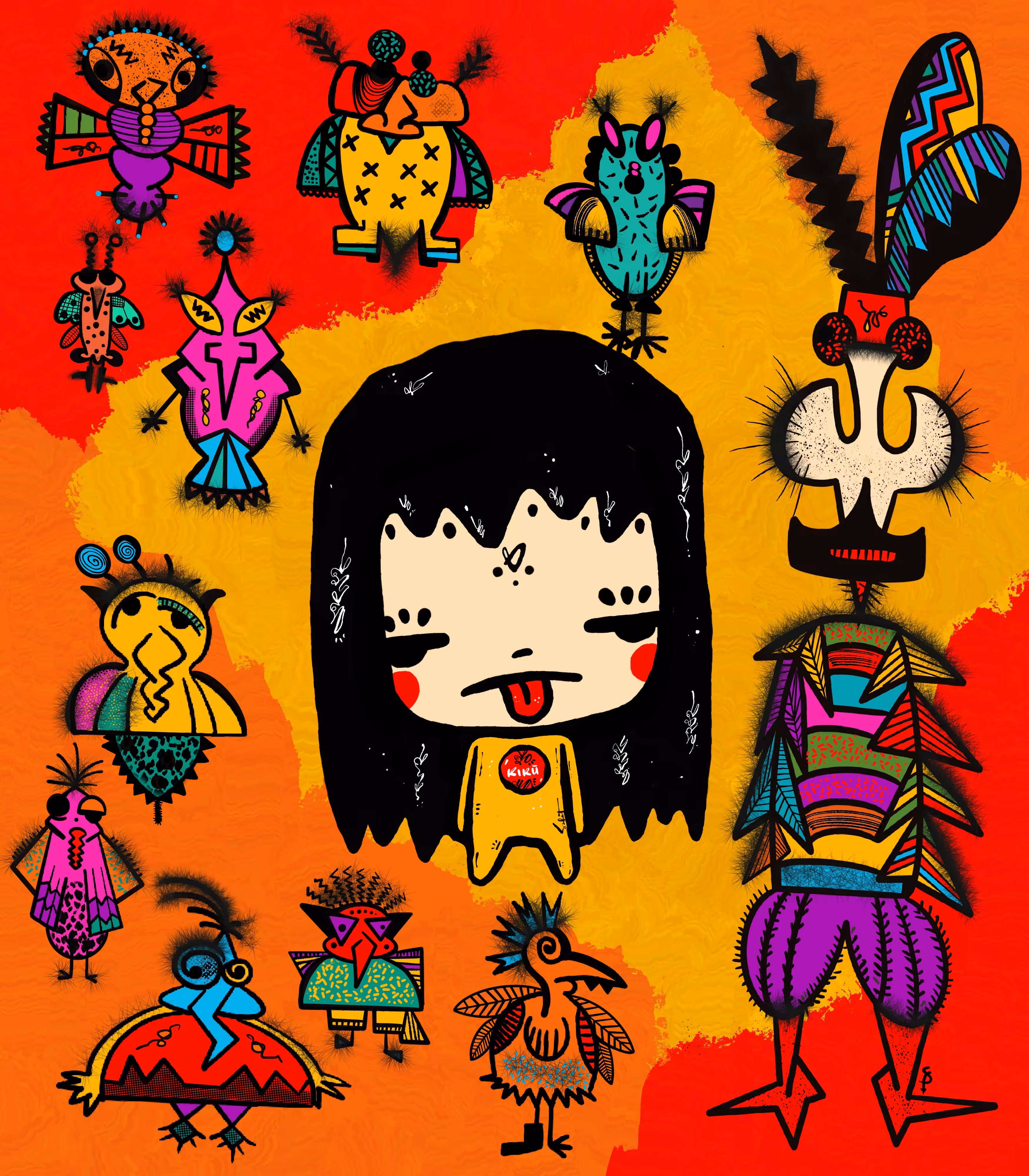 Kiku’s bugs 2022 Sepimnft X KIKU’S WORLD by SABET