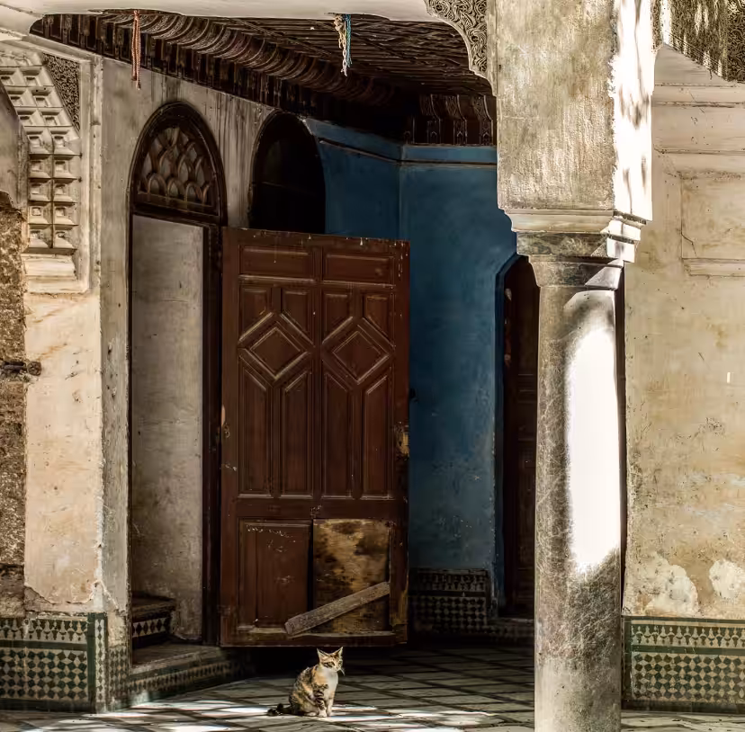 Urbex. Abandoned palace in Morocco