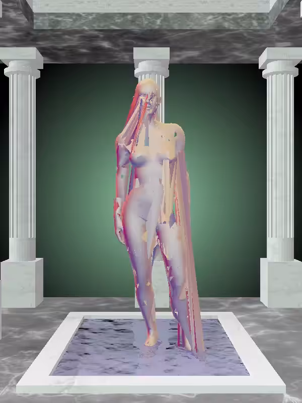 HeavenComputer: The Angry Multichrome Haze Woman #1749
