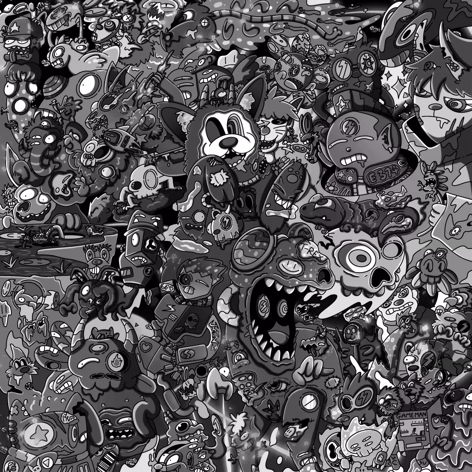 Smiling in a field of blood 🩸