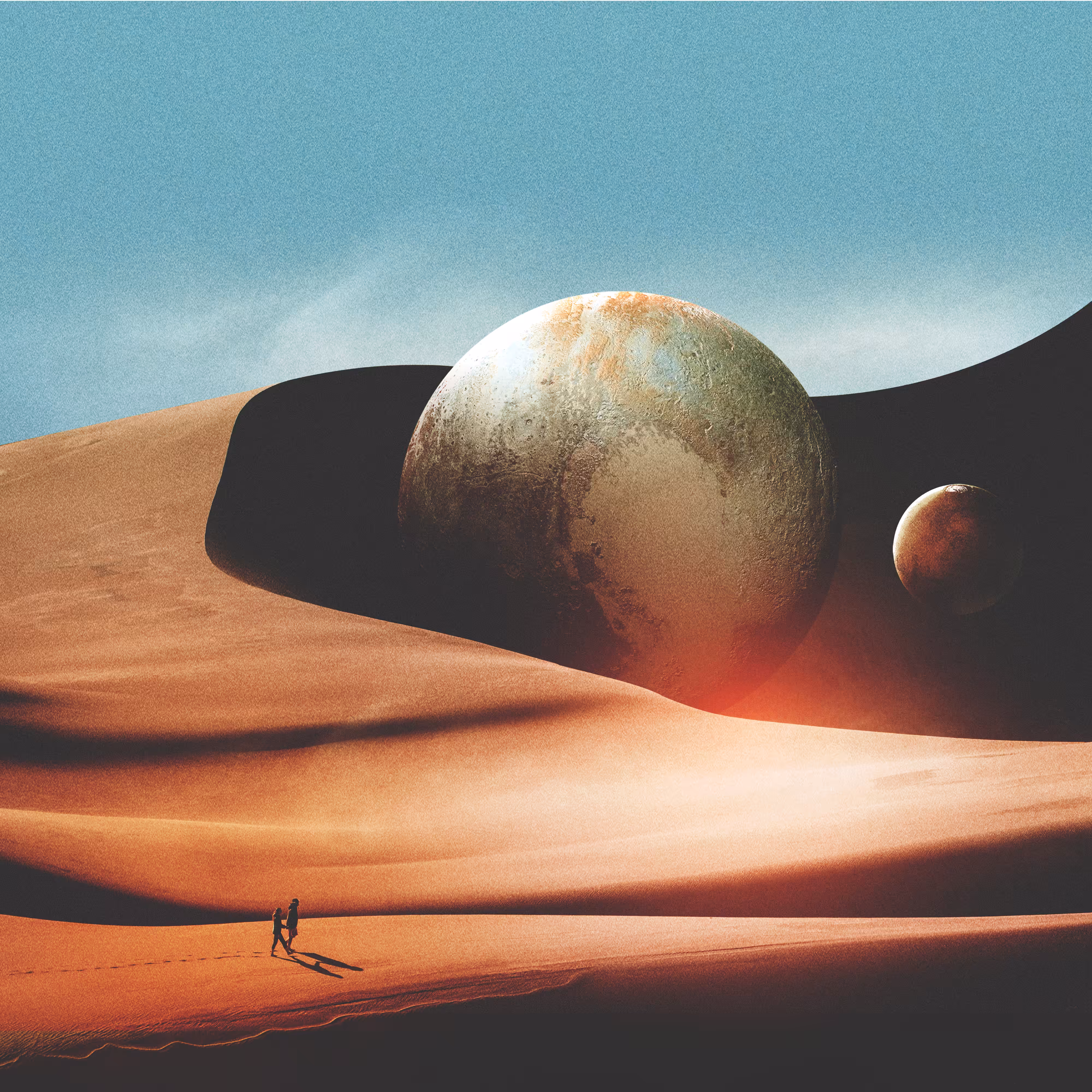 ●◯ Planets series ◯● The only moment we were alone