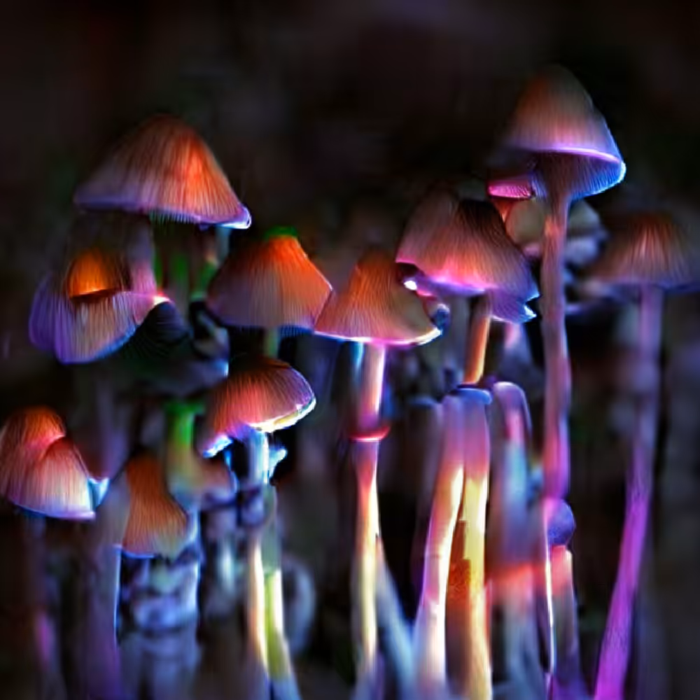 Cluster Of AI Fungi