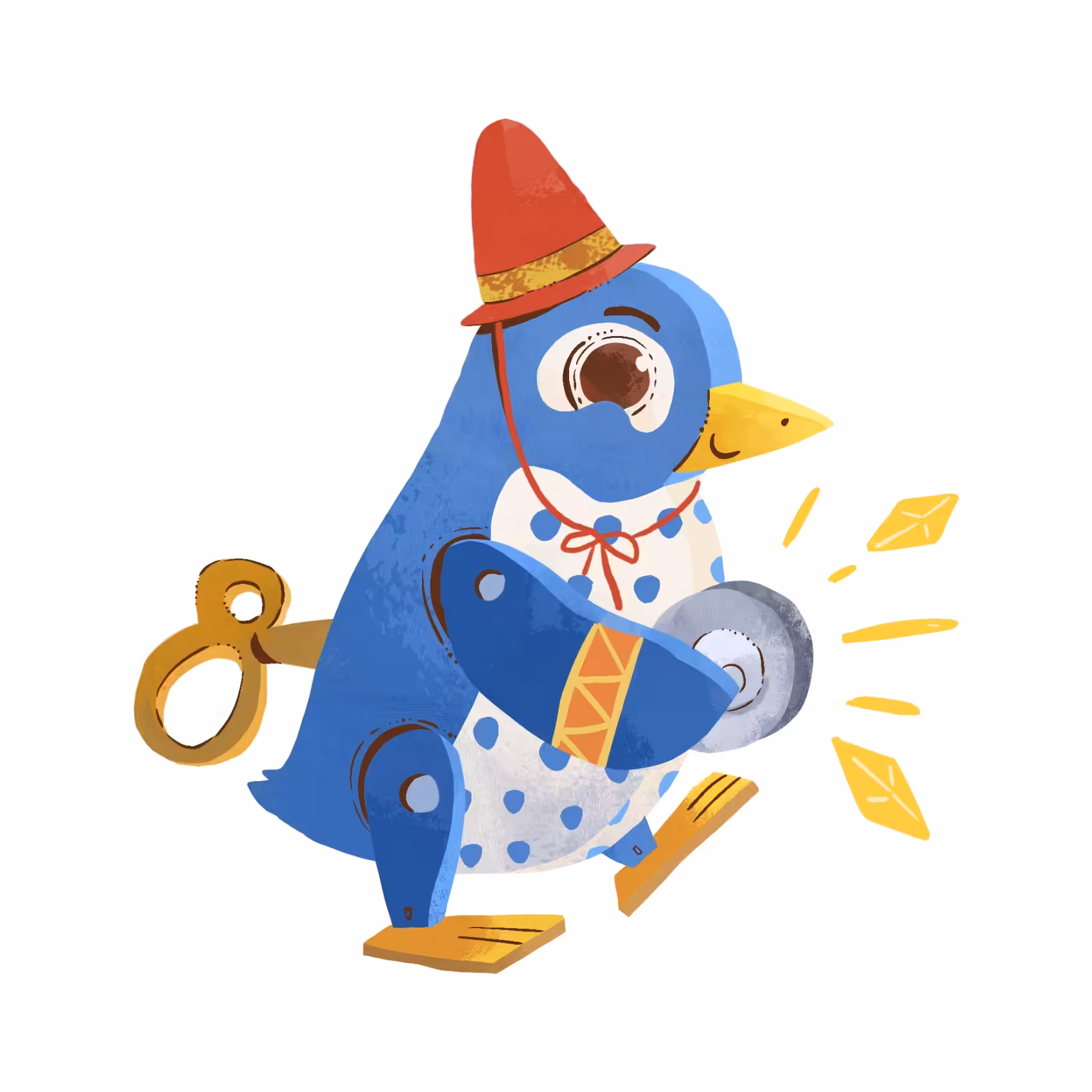 Happy Circus #003 Winding Penguin
