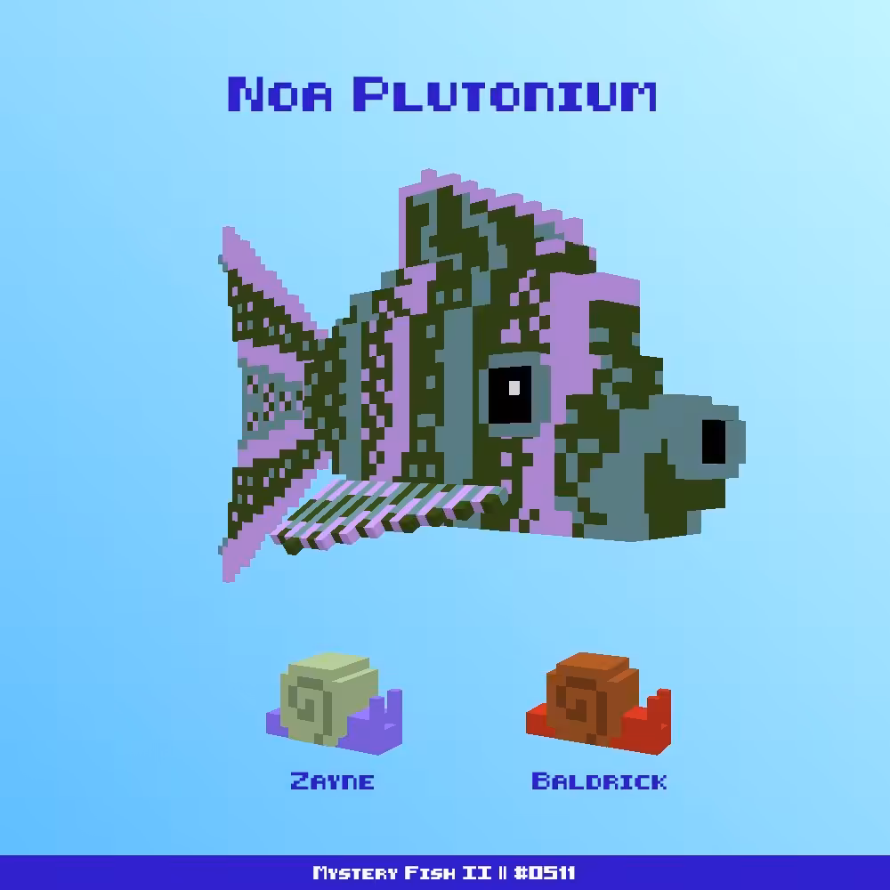 Noa Plutonium :: Mystery Fish 0511/1000