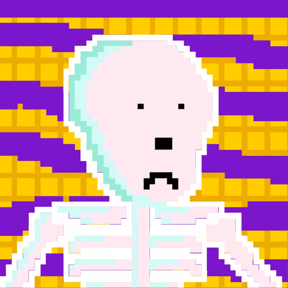 PIXEL SKULLETTI 1 #89