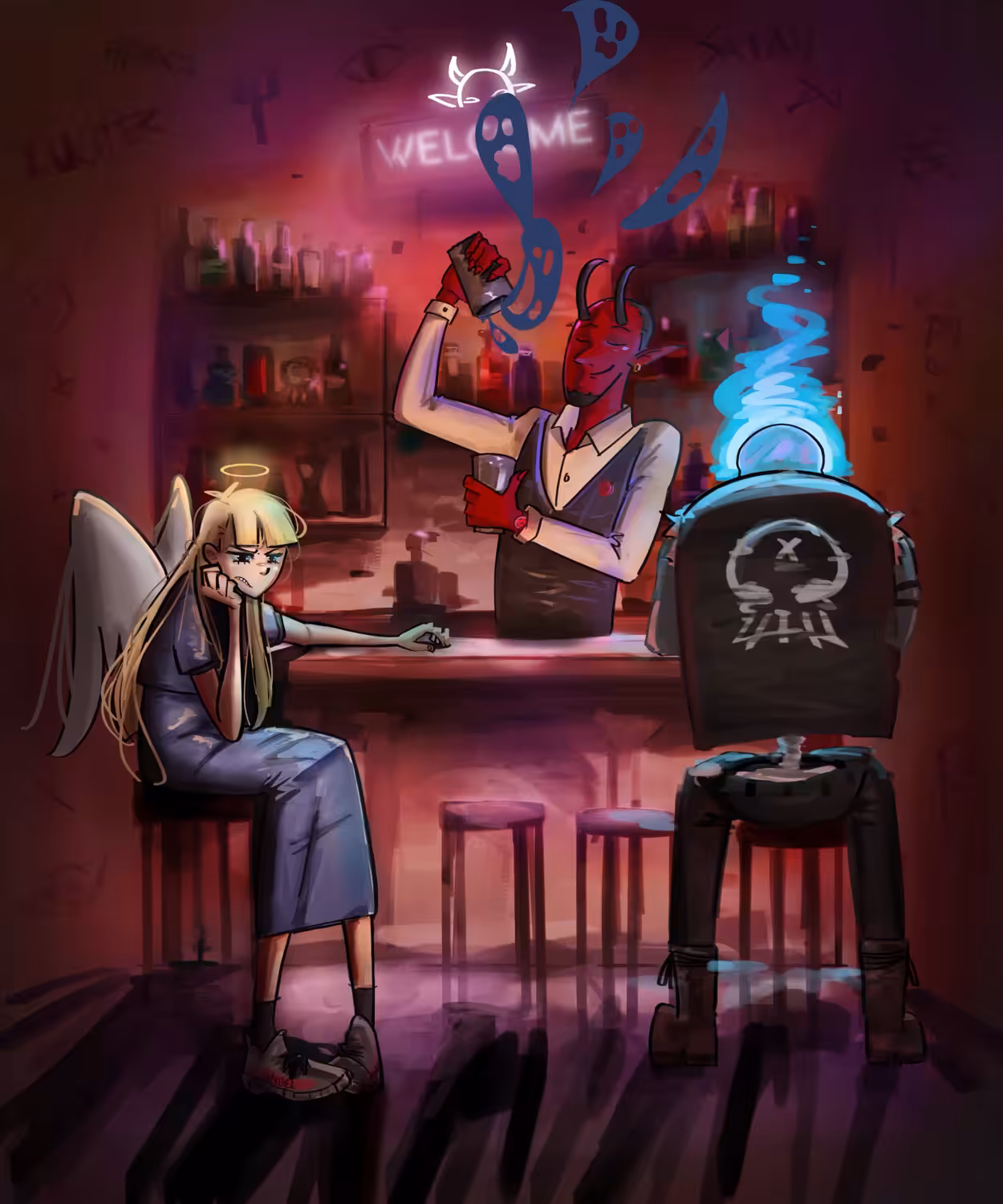 6/66 BAR AT HELL (MUSIC BY PEANUTBUTTER)
