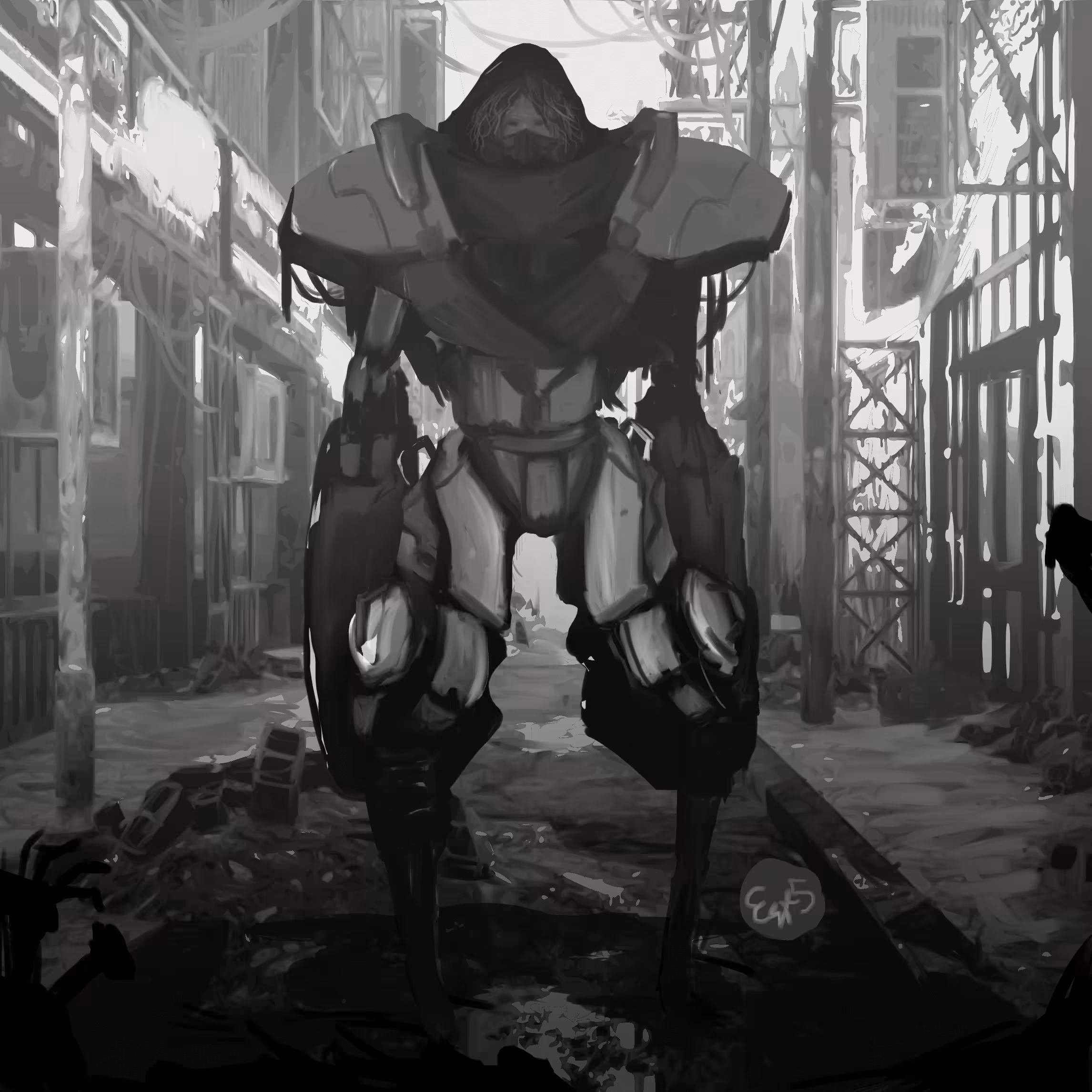 The Concept Art of The Walker