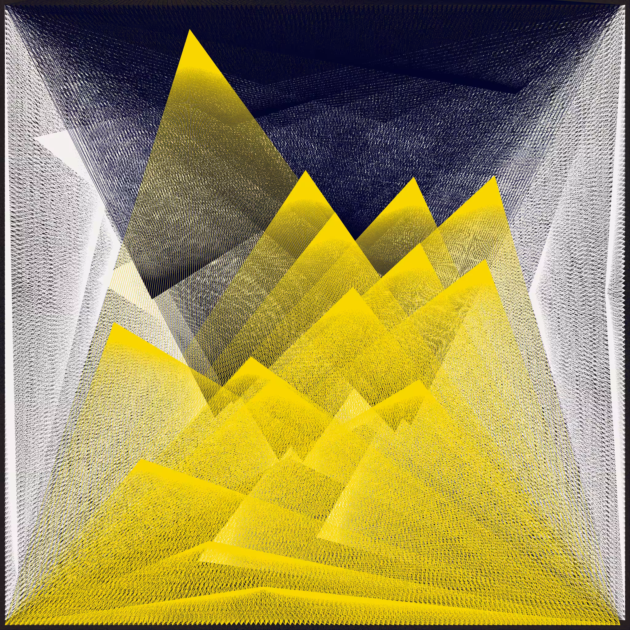 Threaded Peaks No. 8
