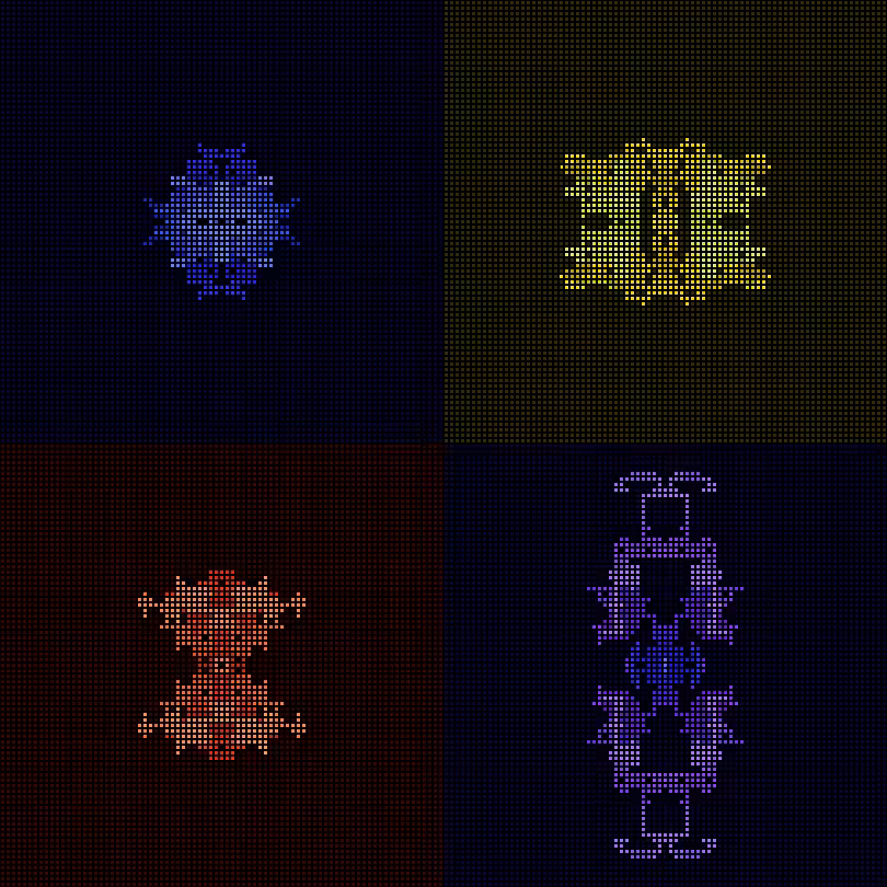 Dither Creatures 2x2 #51