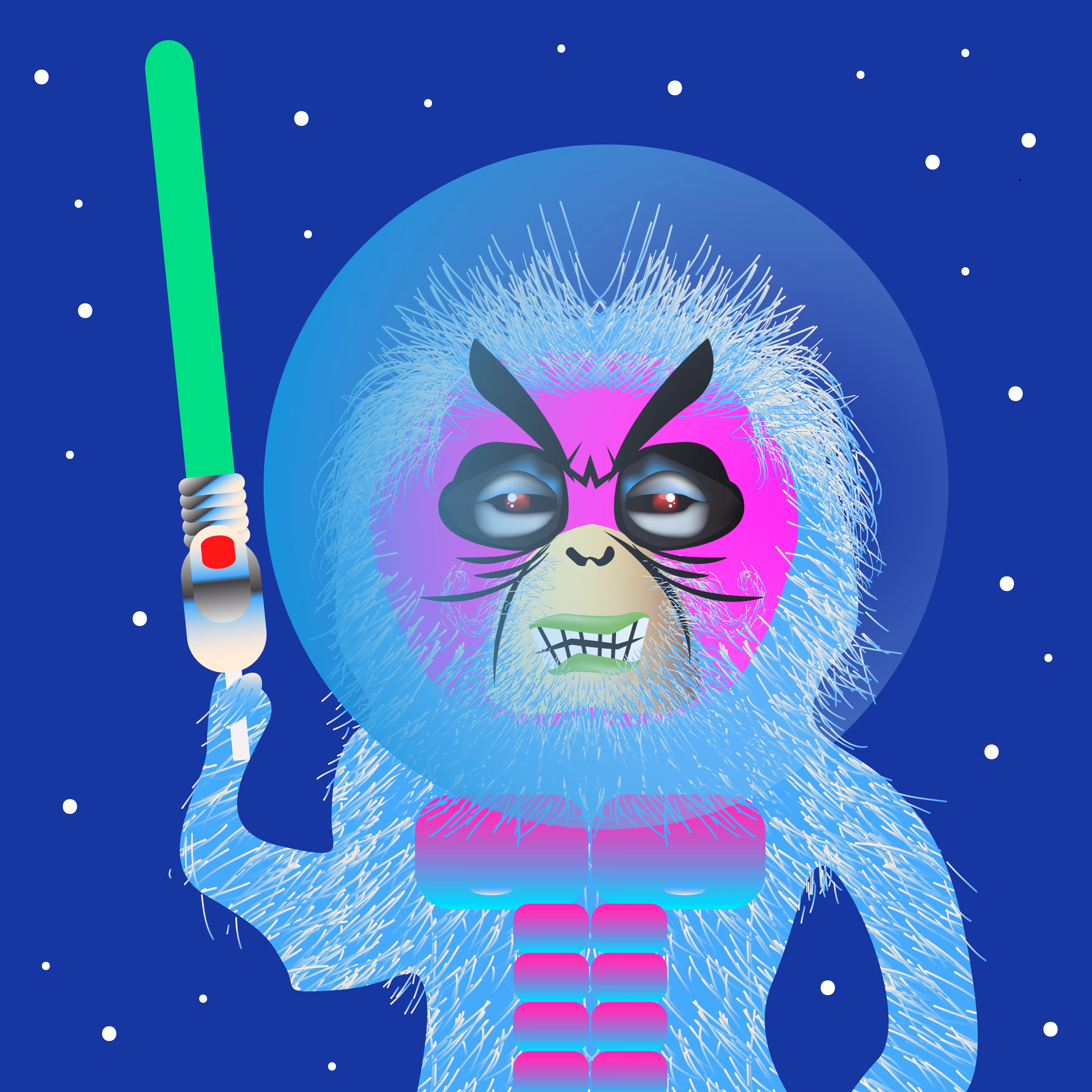 Orangutan Ultra #002 Space Buddy