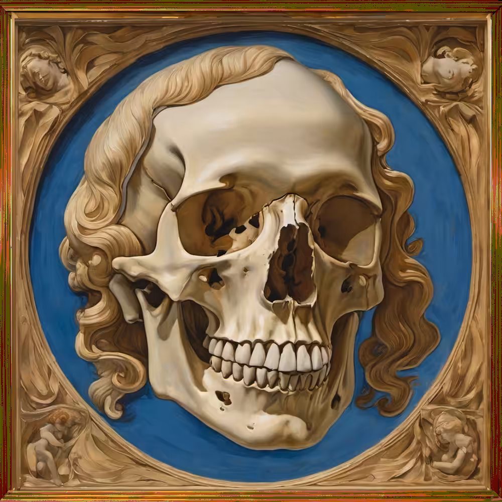 Skull BOTTICELLI #4