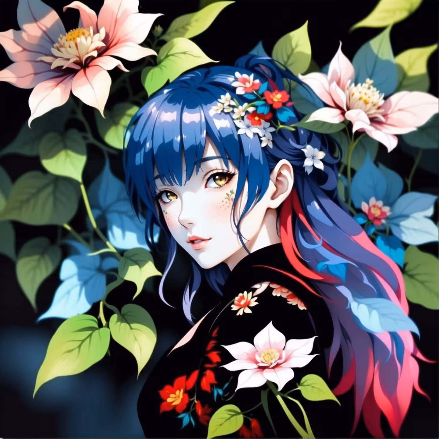 Petals and Pixels: A Floriography Collection: Forget-me-not 