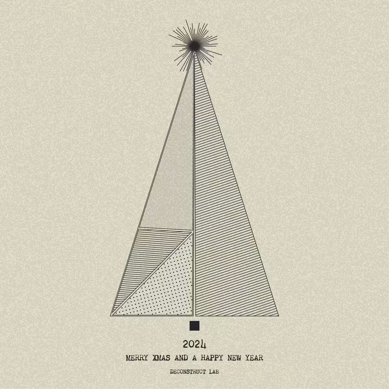Have Yourself a Merry Little Geometric Tree #286