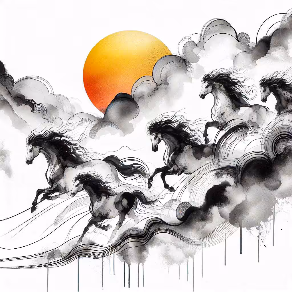 Wild sunset