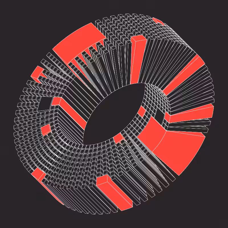 Ex Mobius (Neon Red) #41