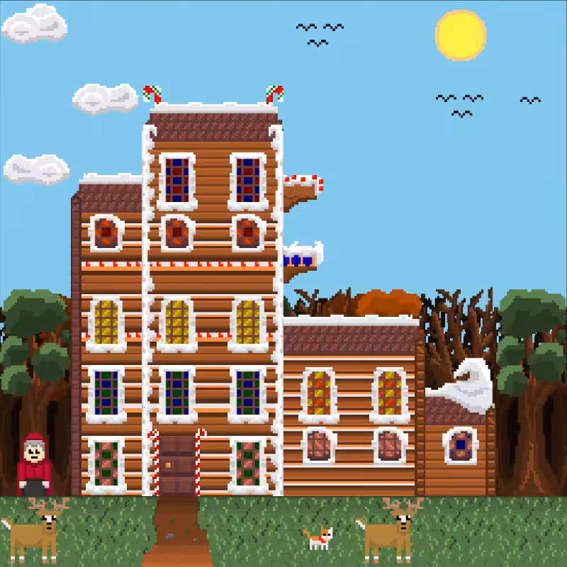 2D Mansion Candy House #36