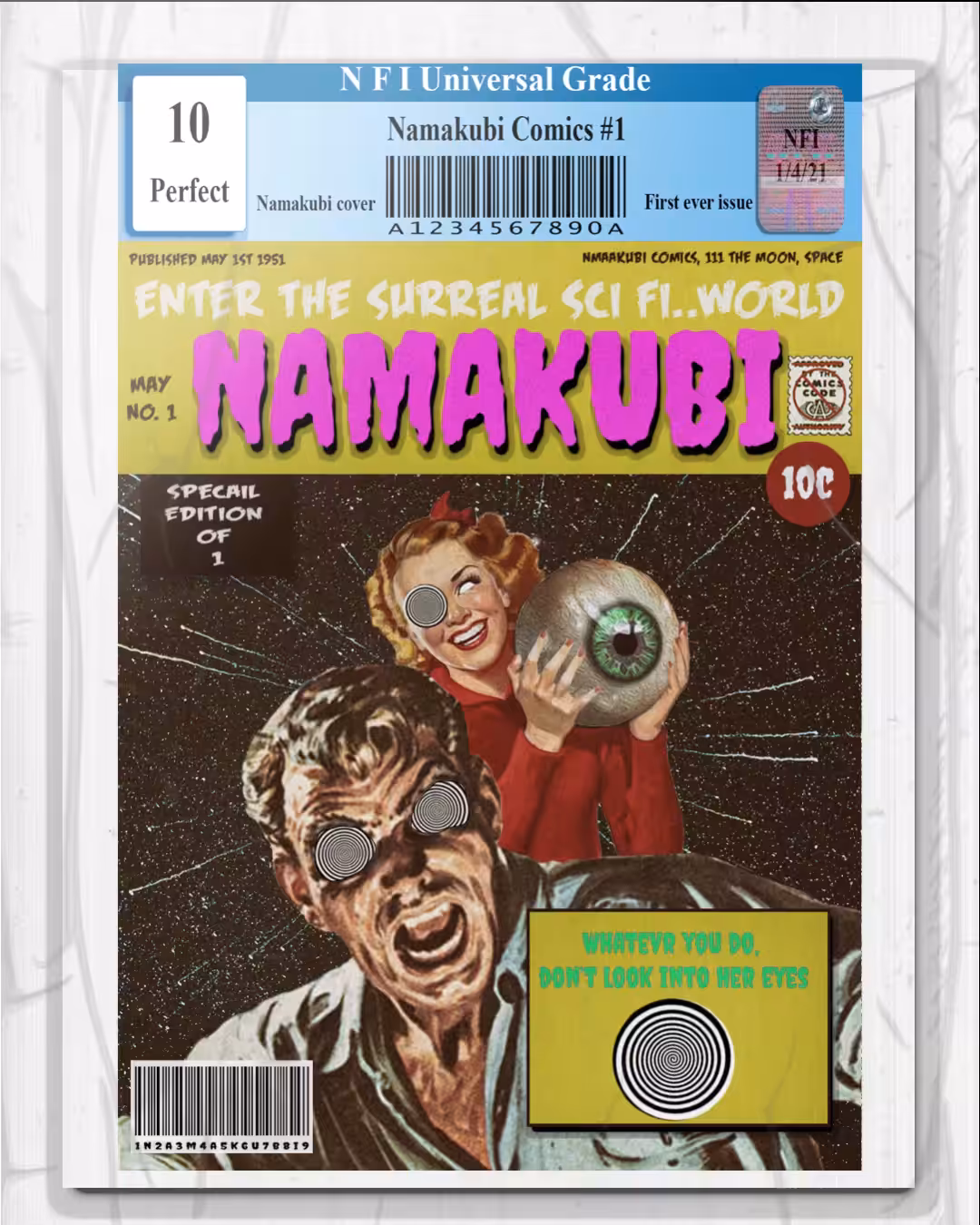 NamaKubi Comics #1 Wrapped 
