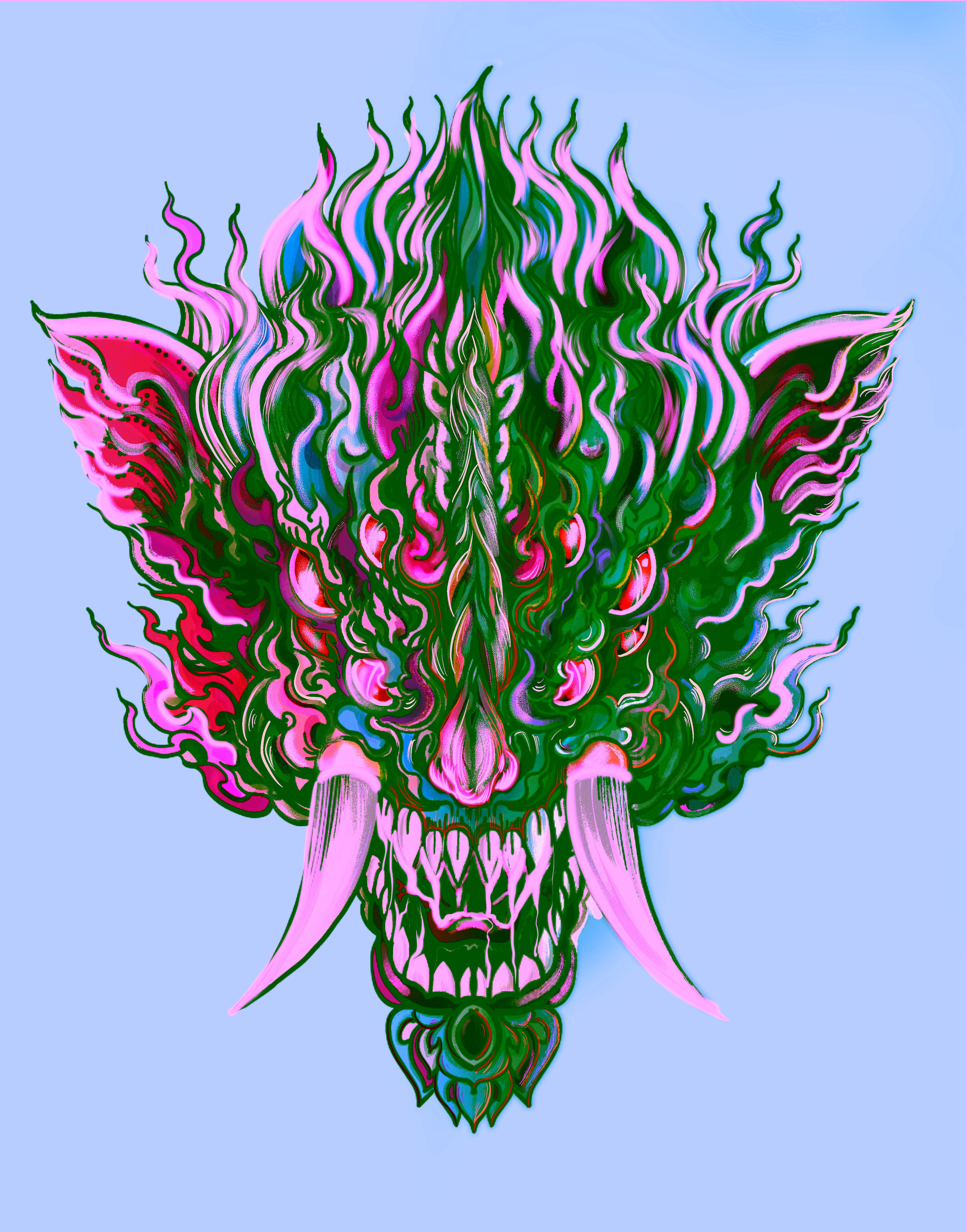 Dragon cyber punk #05