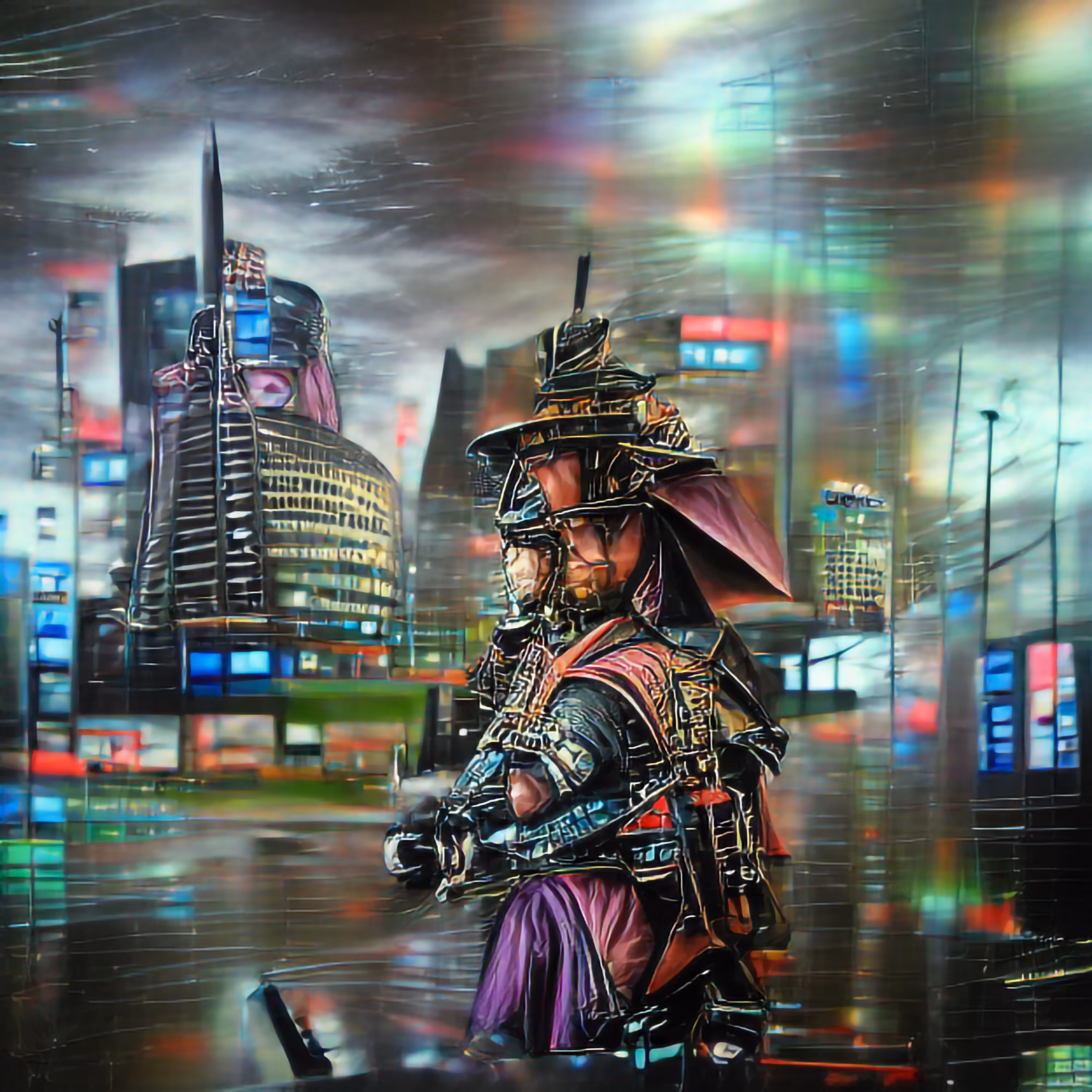 Cyborg Samurai