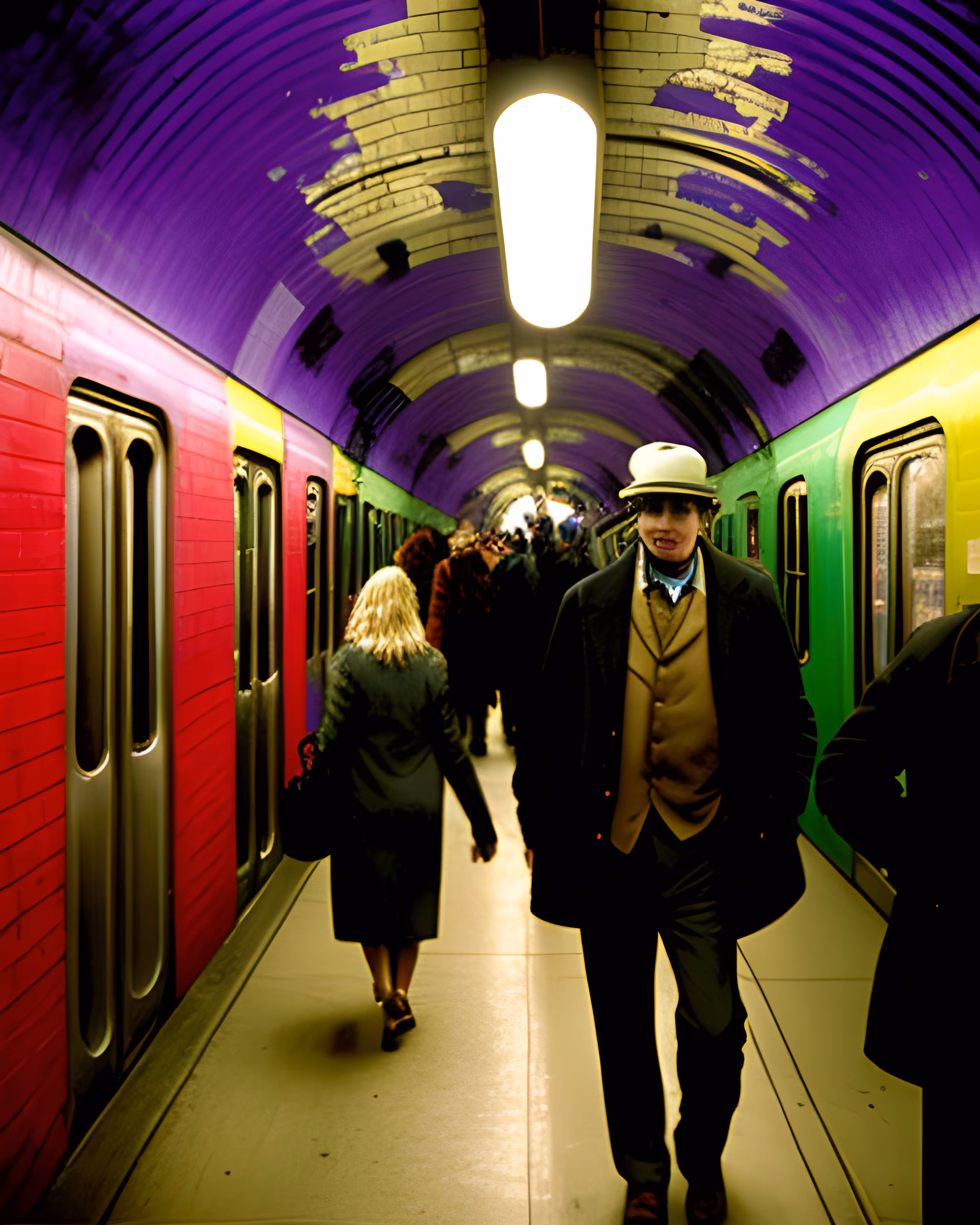 Tunnel People No. 7
