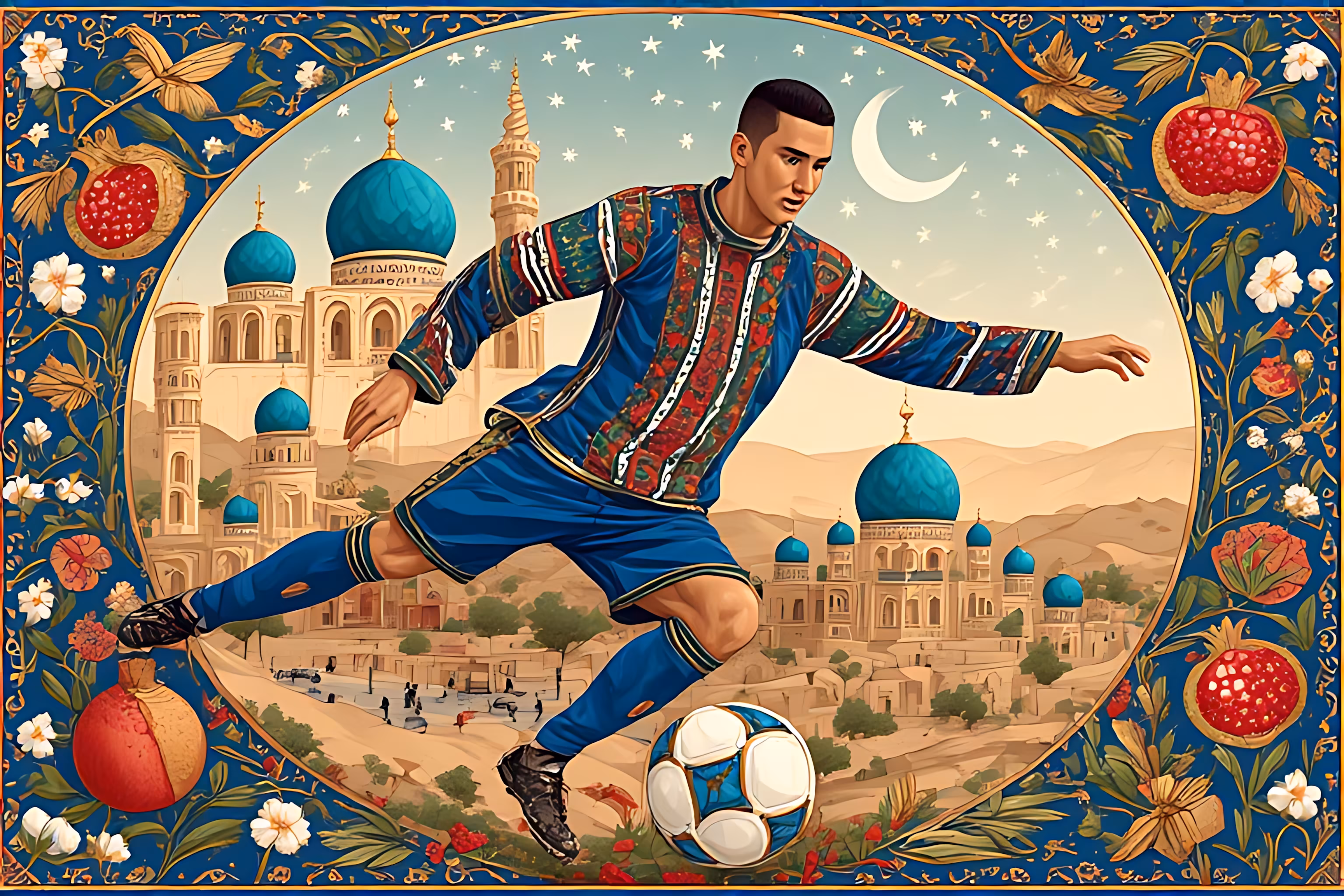 2026 WORLD CUP: 48 NATIONS | NFT COLLECTION: Uzbekistan: The Dream of the 2026 World Cup - Tradition and Football in Harmony