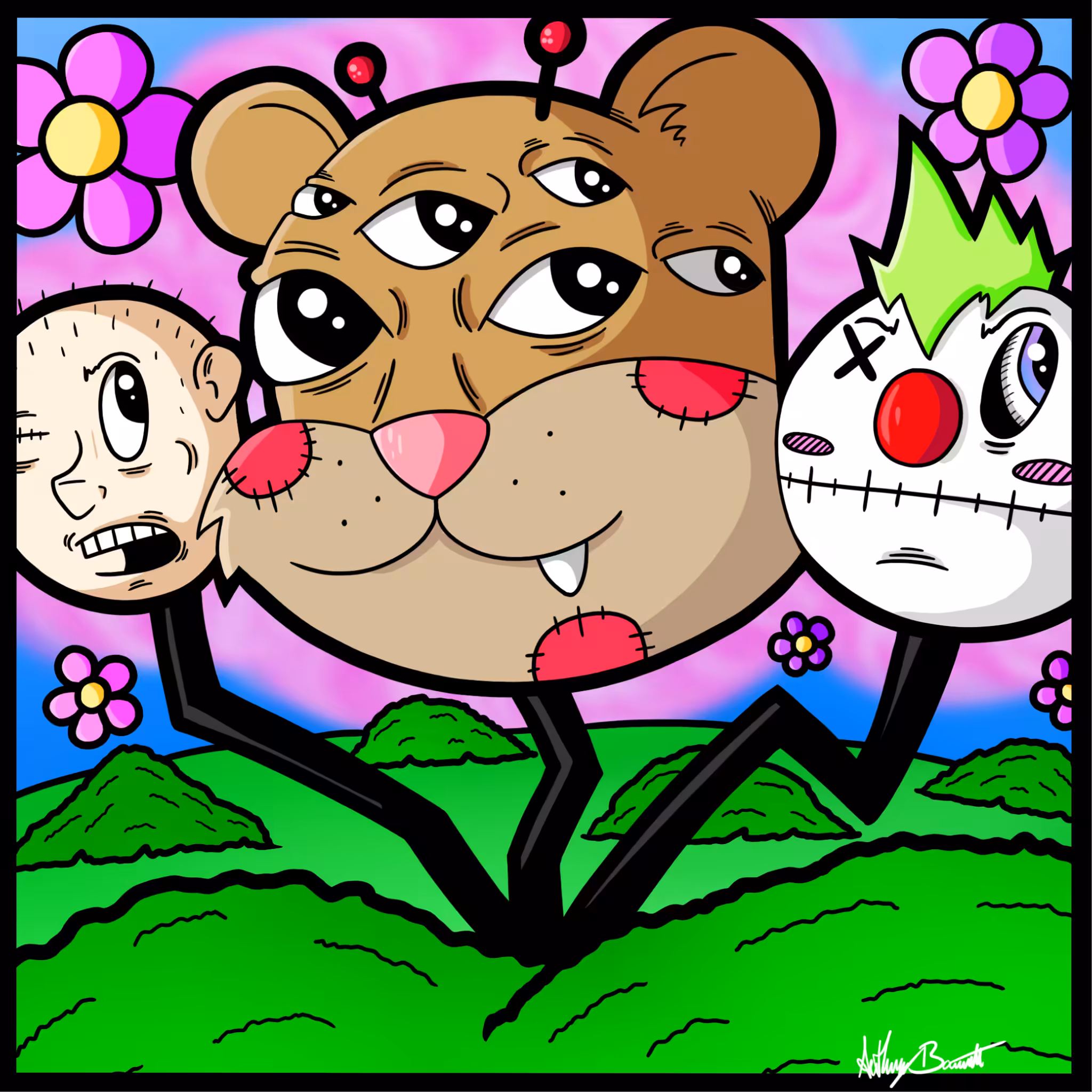 three headed thing