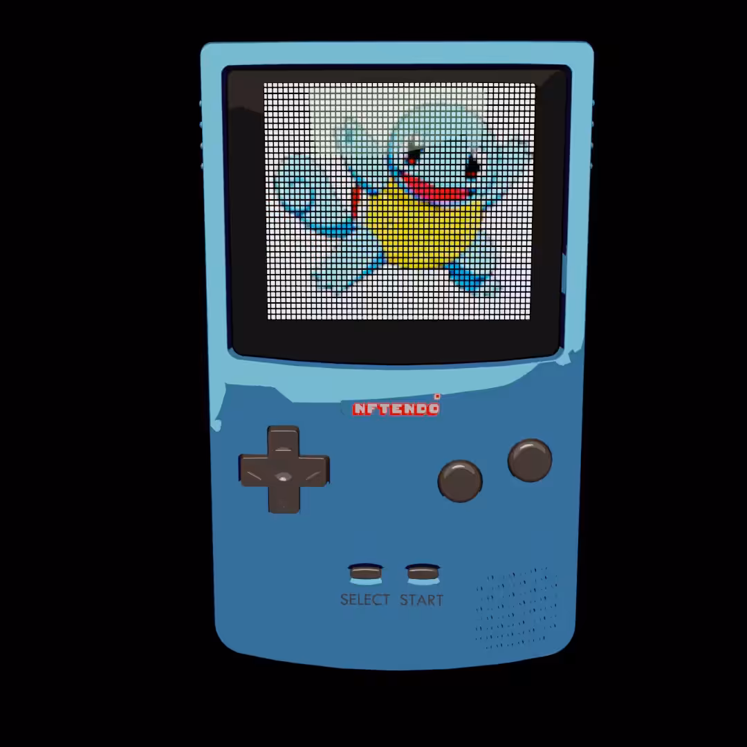 NFTendo - Gameboy Squirtle