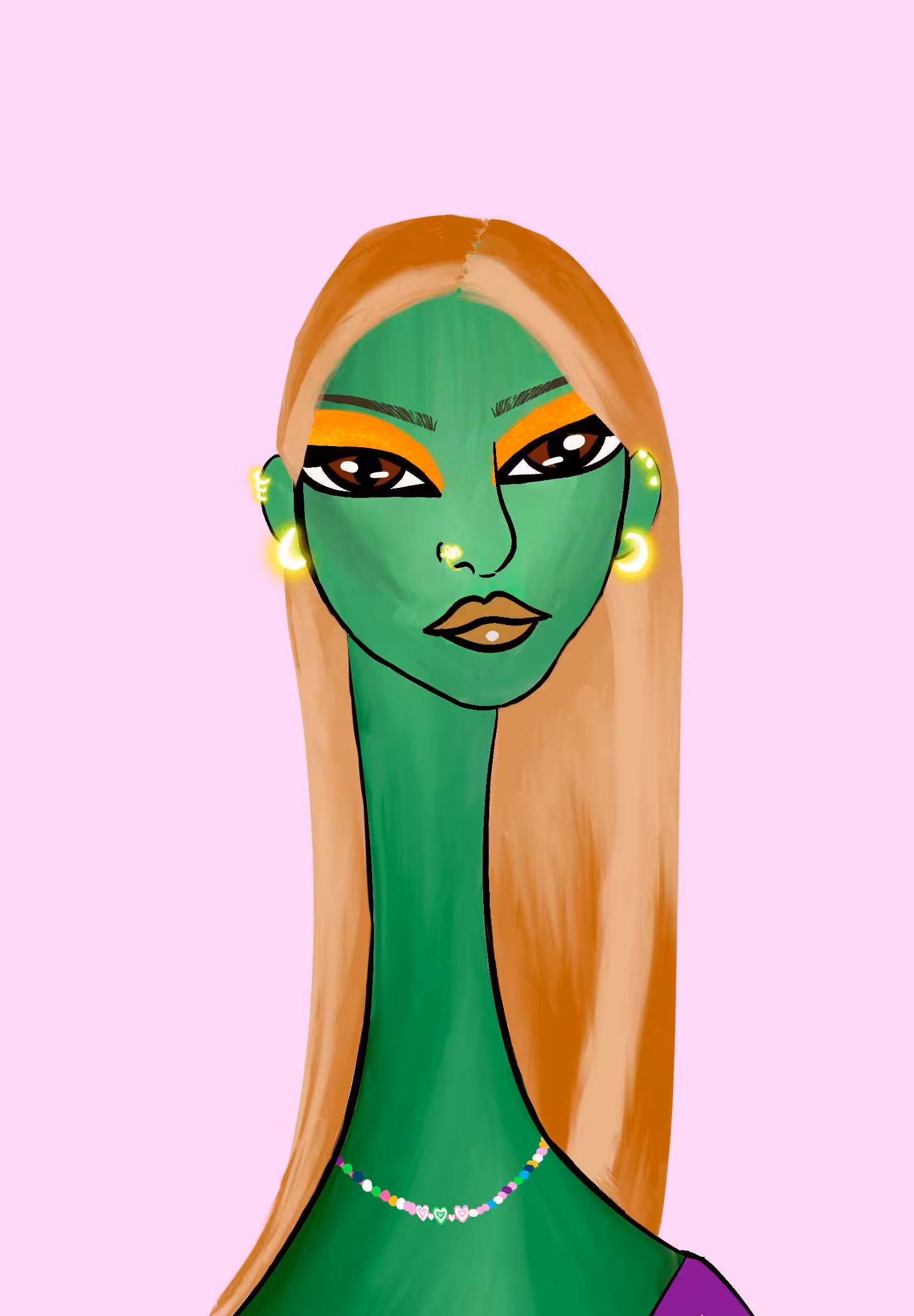 Long Neckie Ladies: Long Neckie Lady #2497