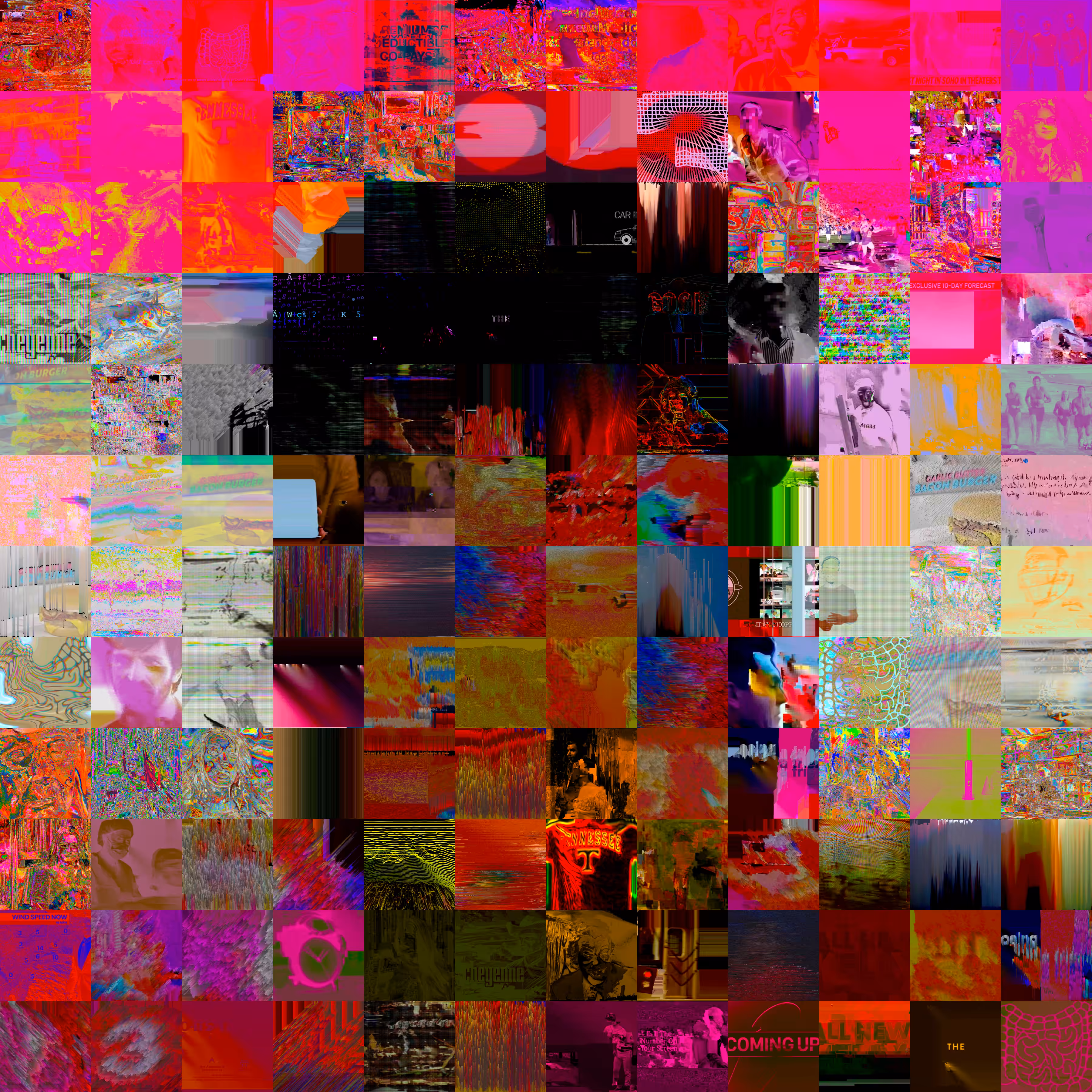 Glitch Quilt Punk 0173