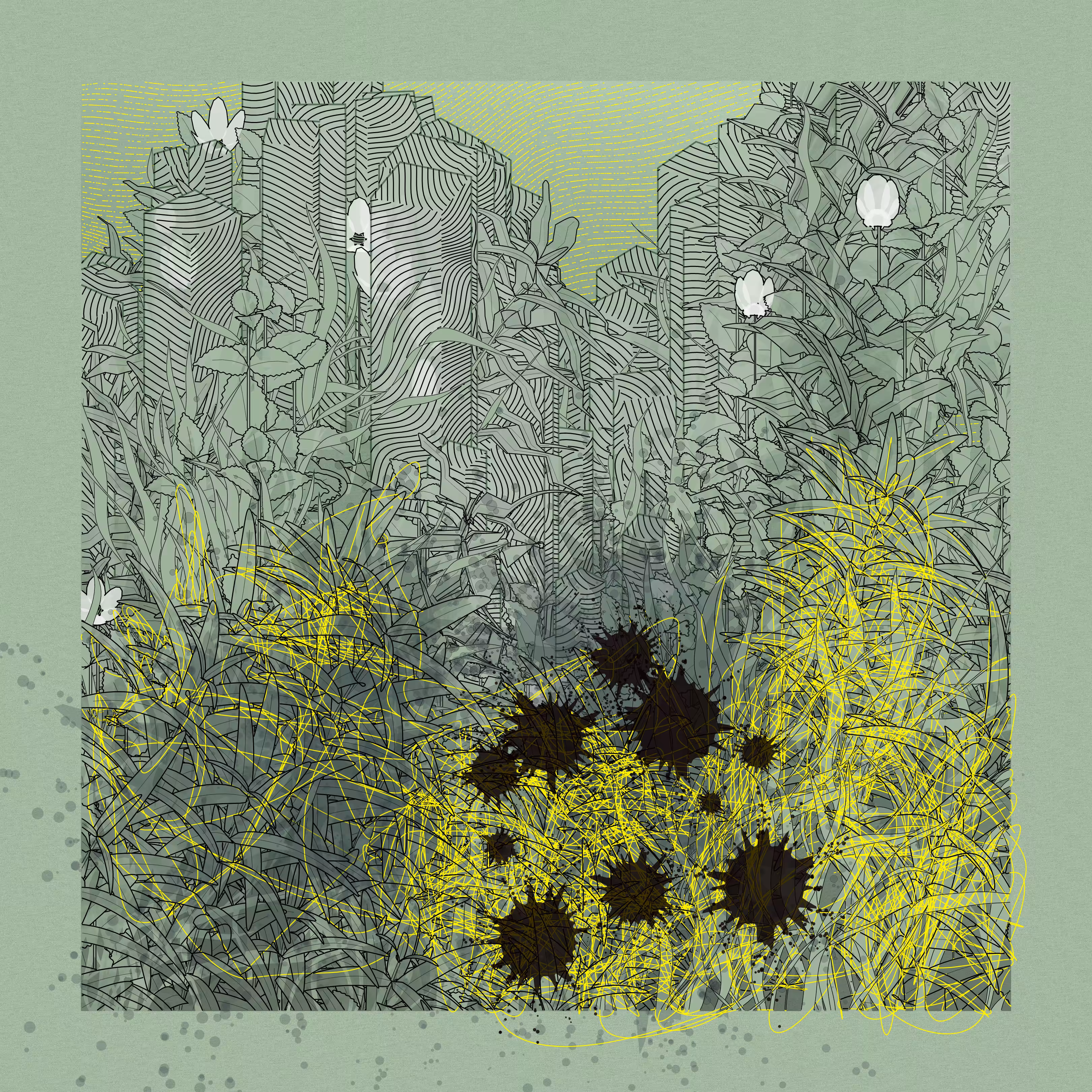 Landscape with Carbon Capture #7782