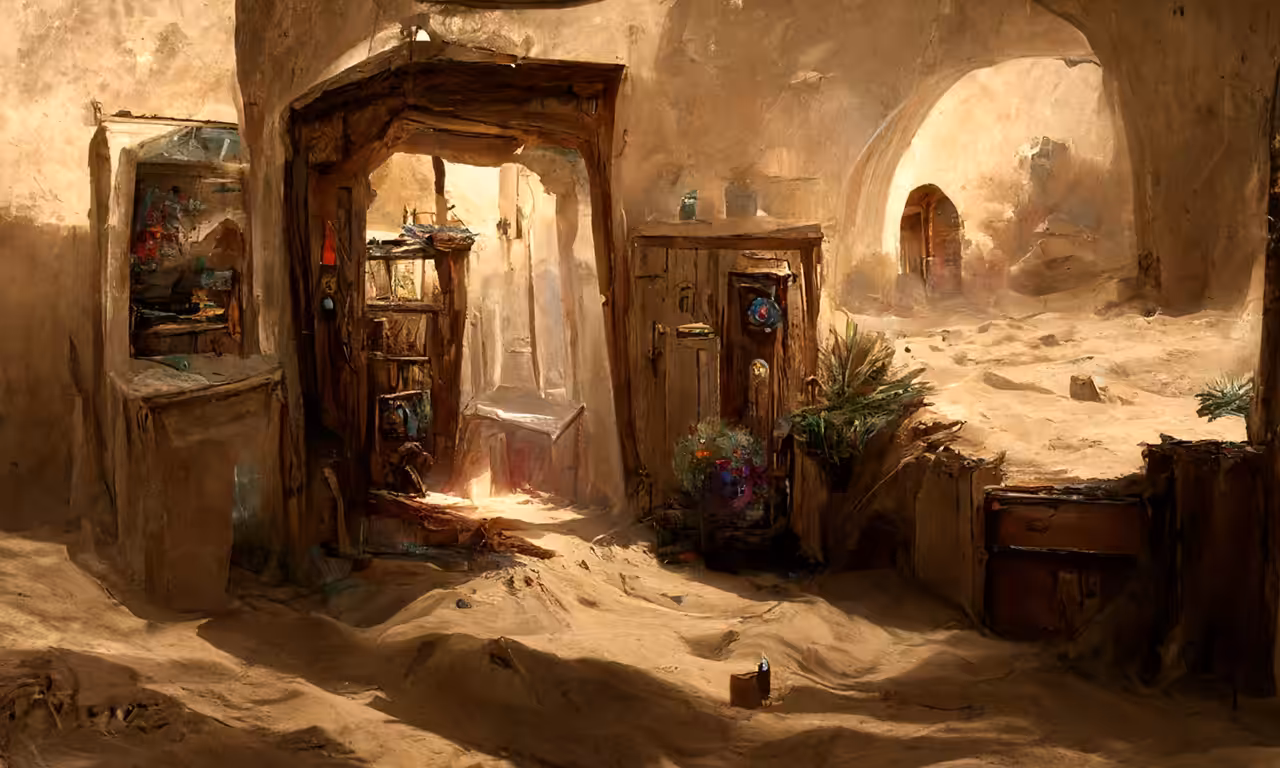 The house 