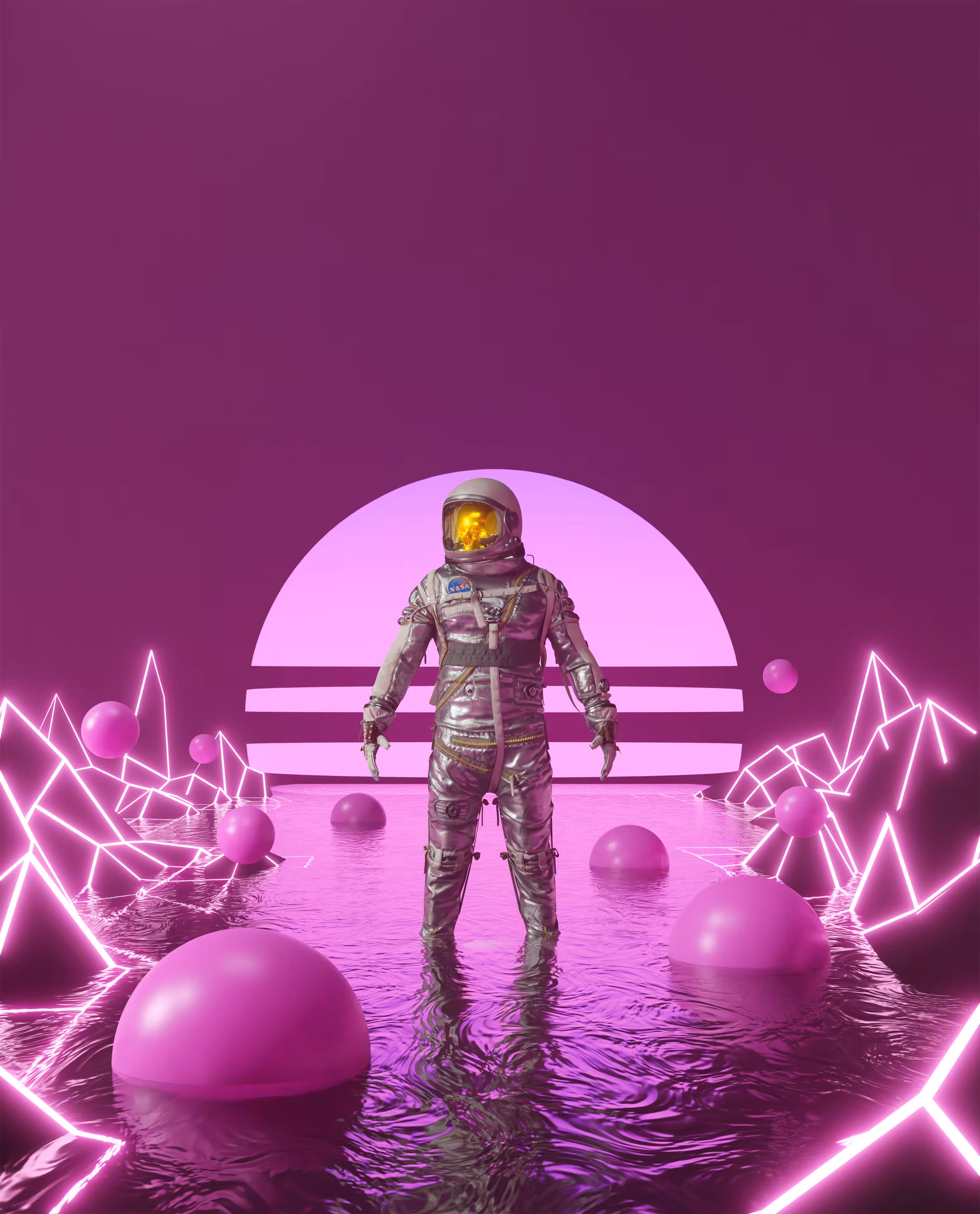 80s Astronaut