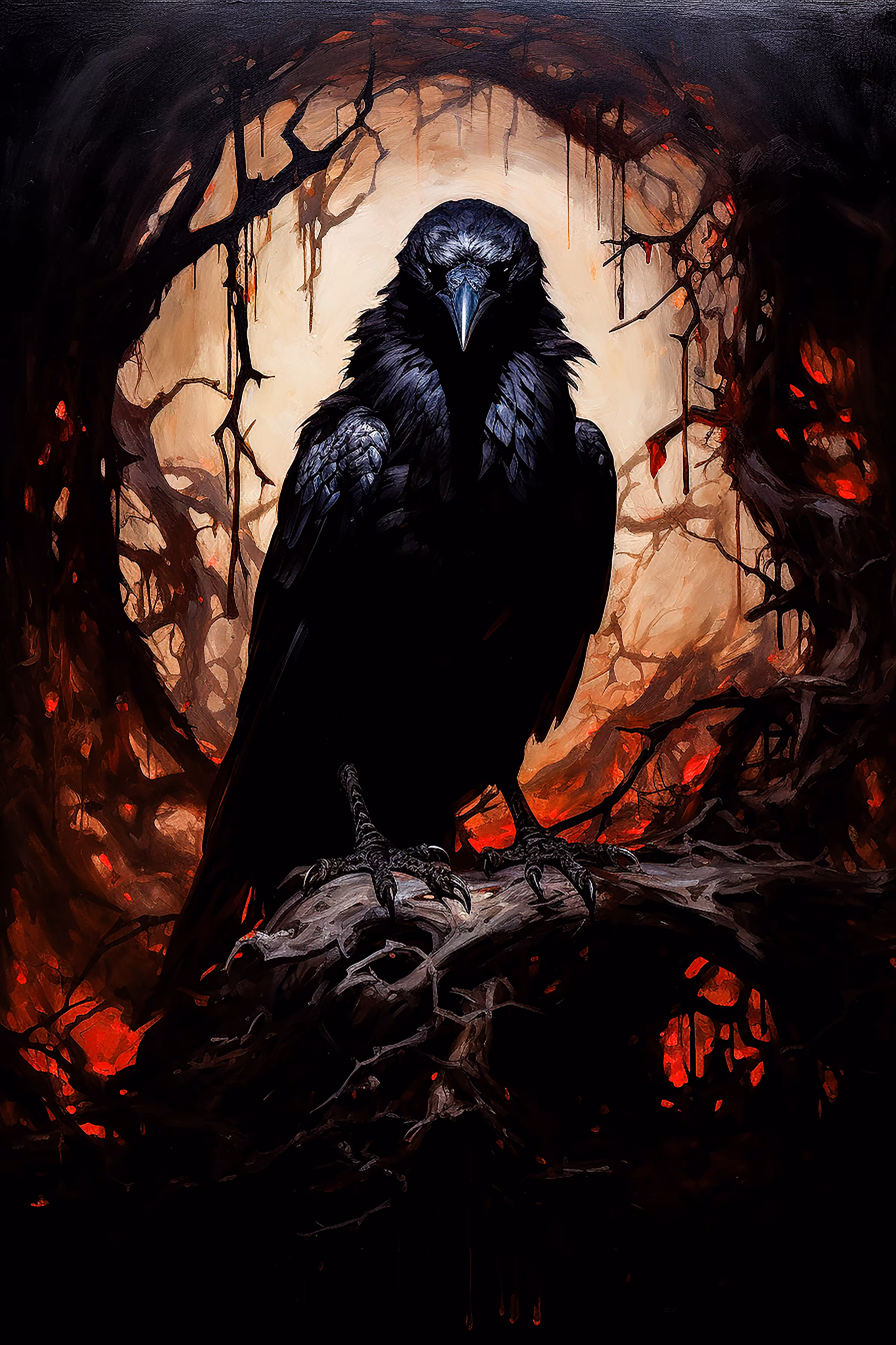 Haunting Crow
