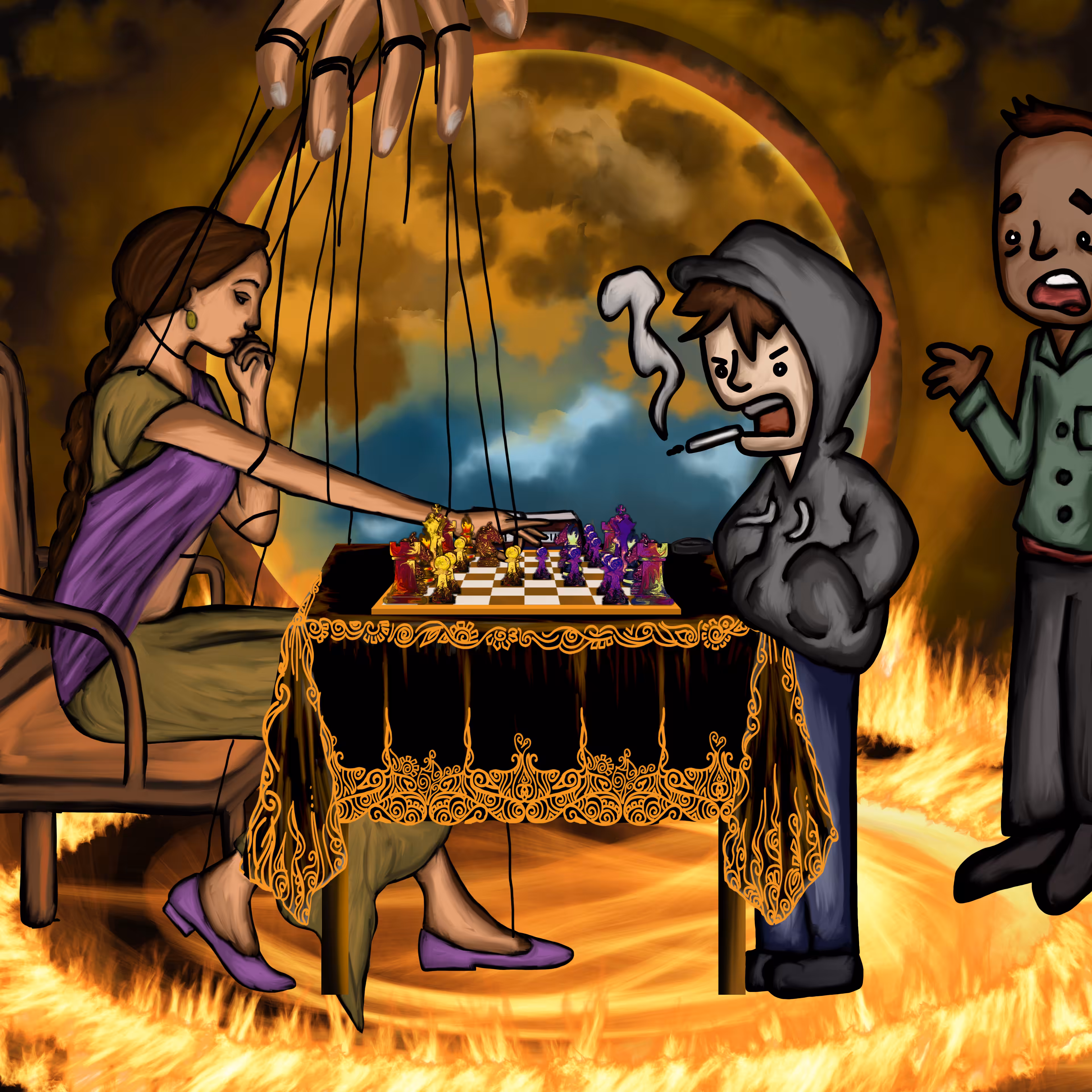 Chess Players: Chess Match #134