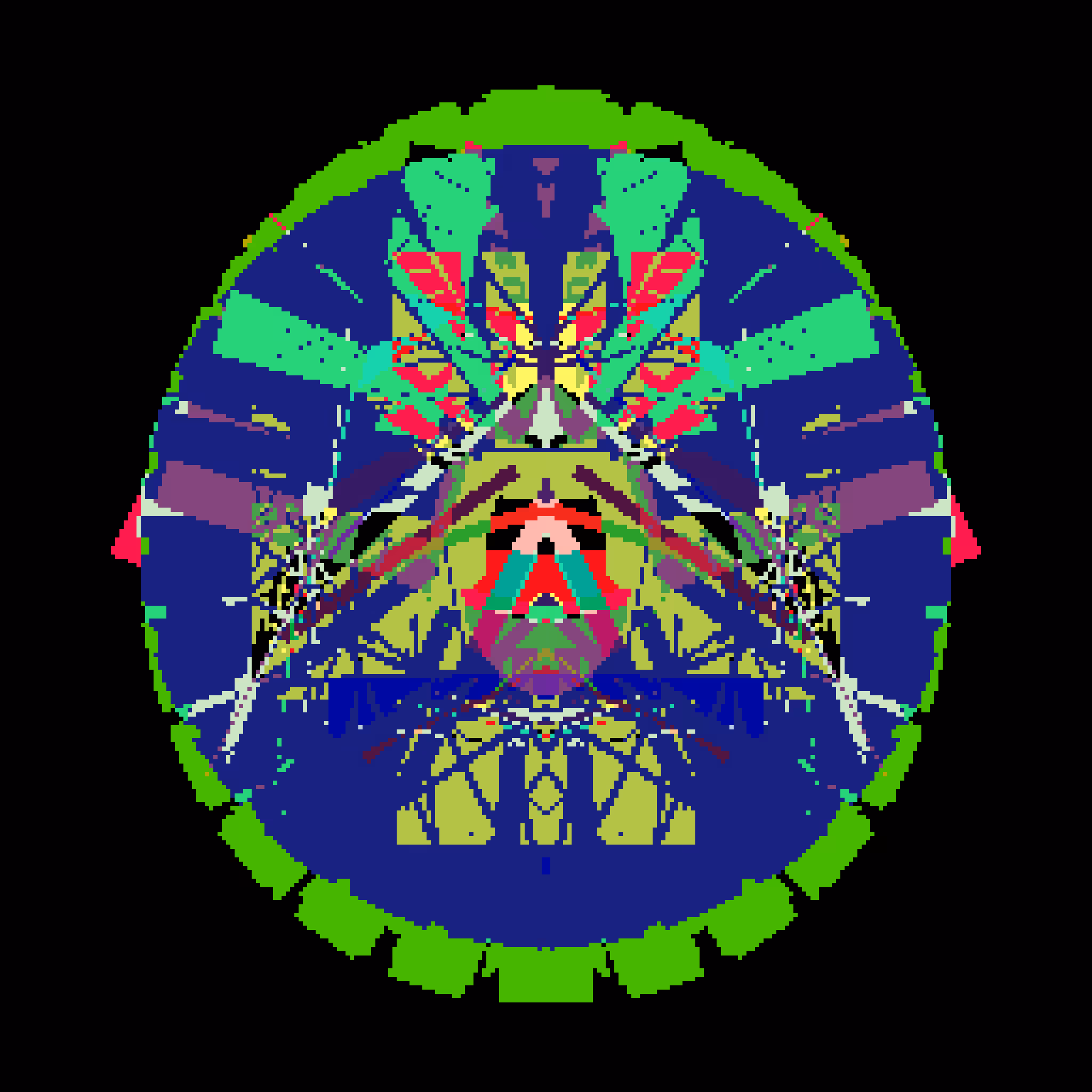 Ideocartography: Planar Slicing Experiment #201