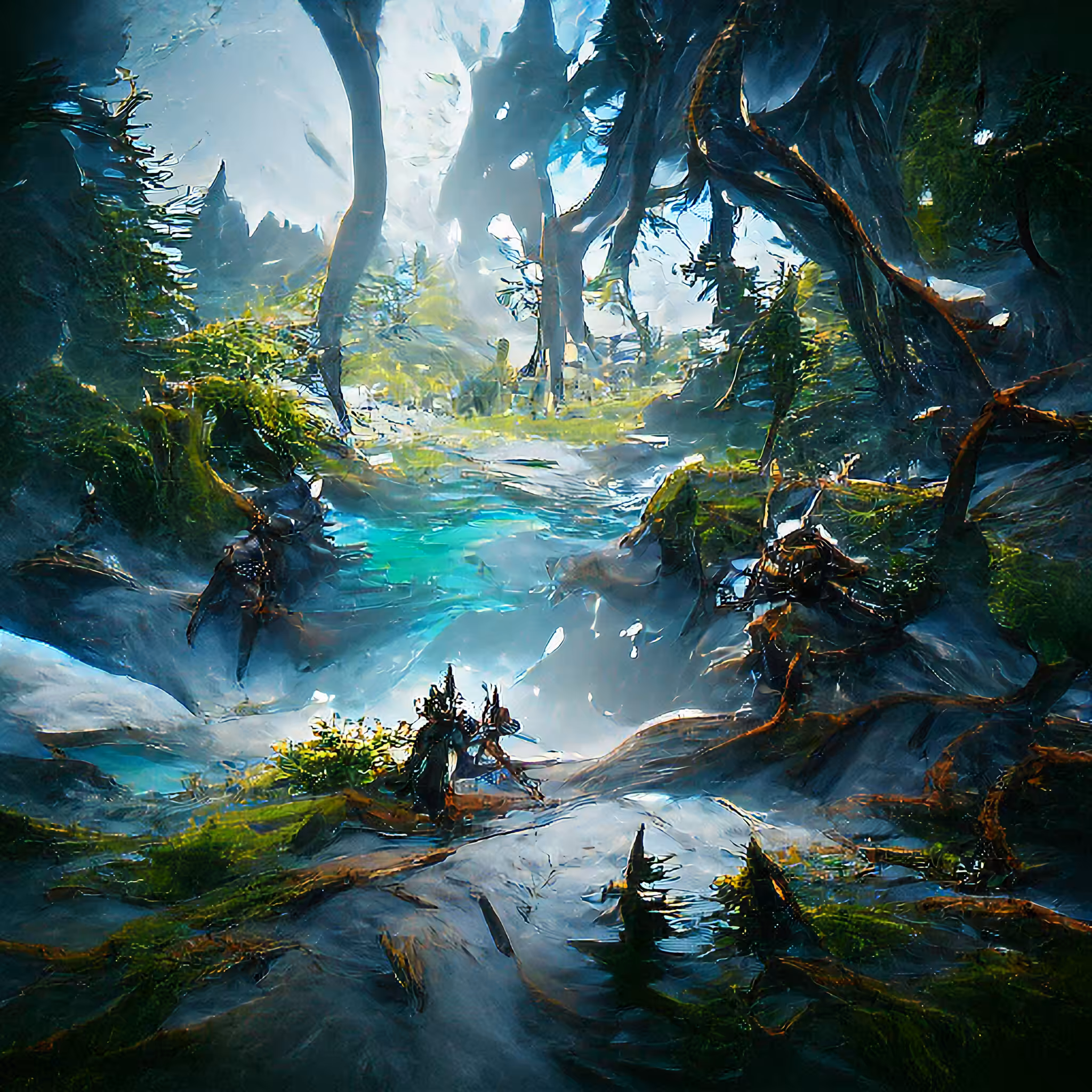 An Adventurous forest