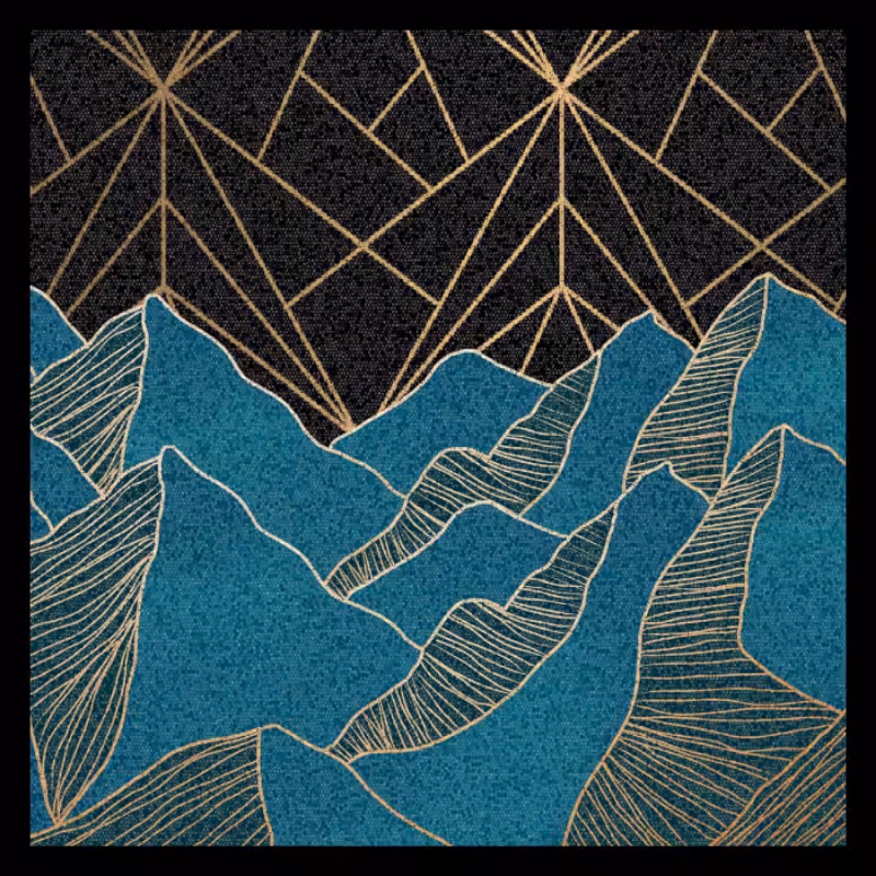 Golden Mountains #11