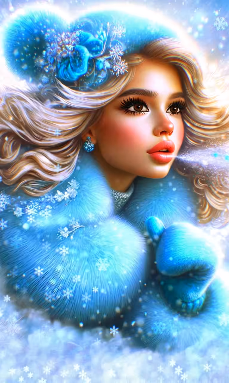 The magical world AI: The Keeper of Winter (animation)