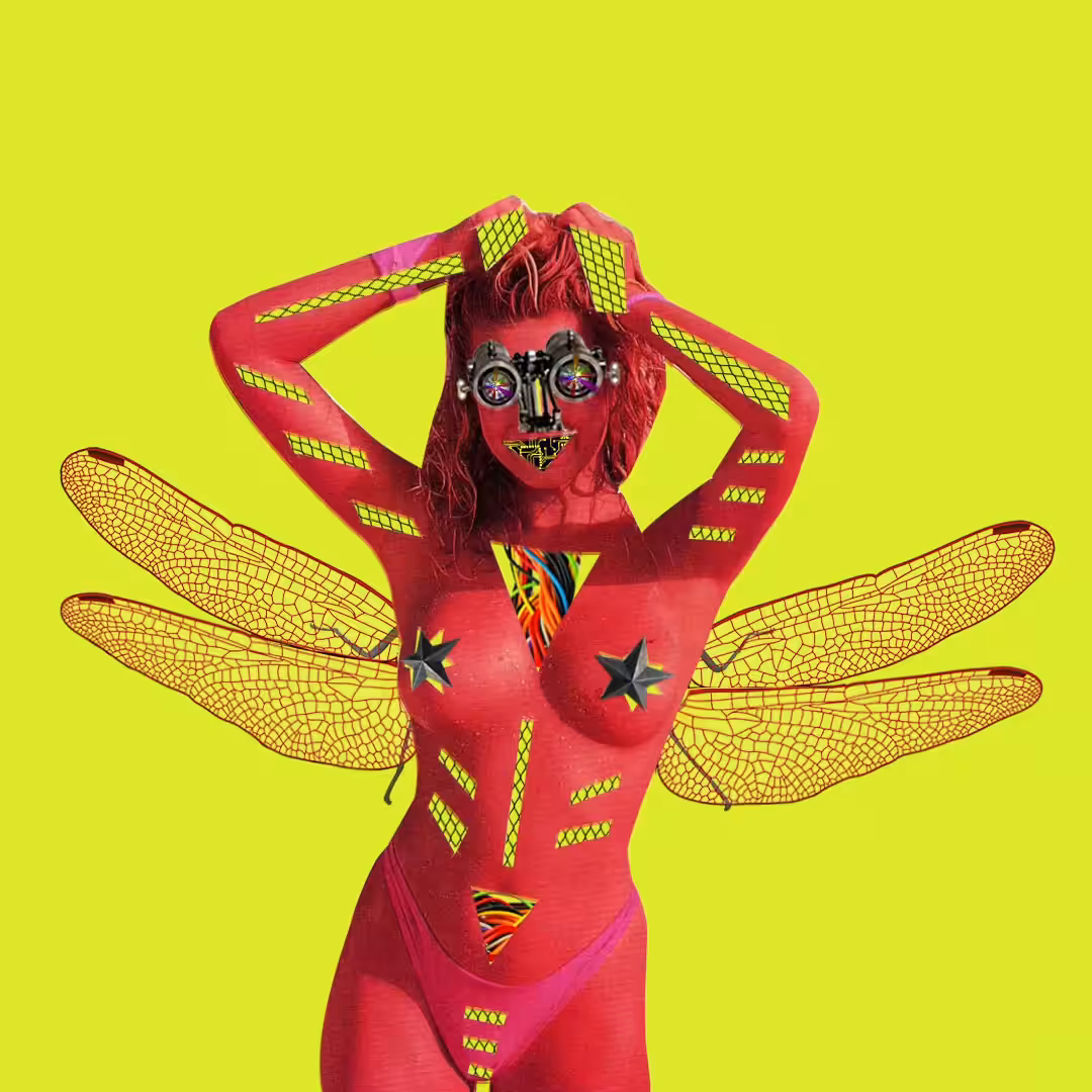 Cyborg Dragonfly