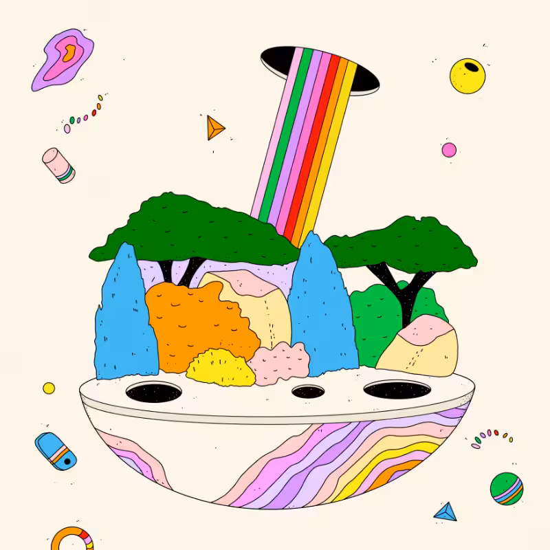 🌈🌴🪐 #209