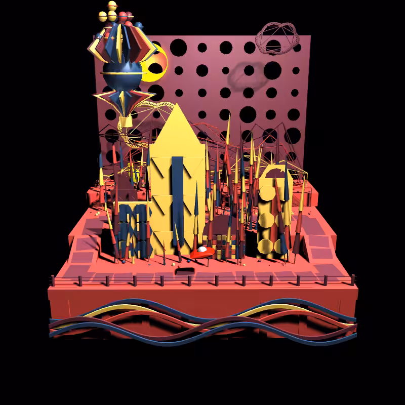 Paper Art 3D #254