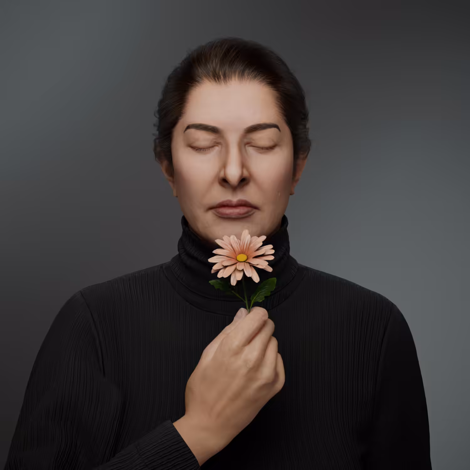 Portrait with Camomile #230